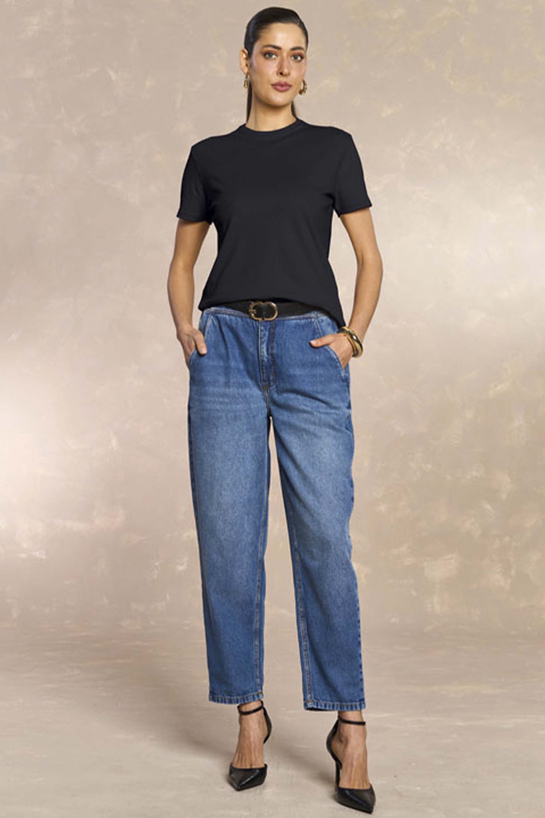 T-shirt em Malha Suedine Premium
