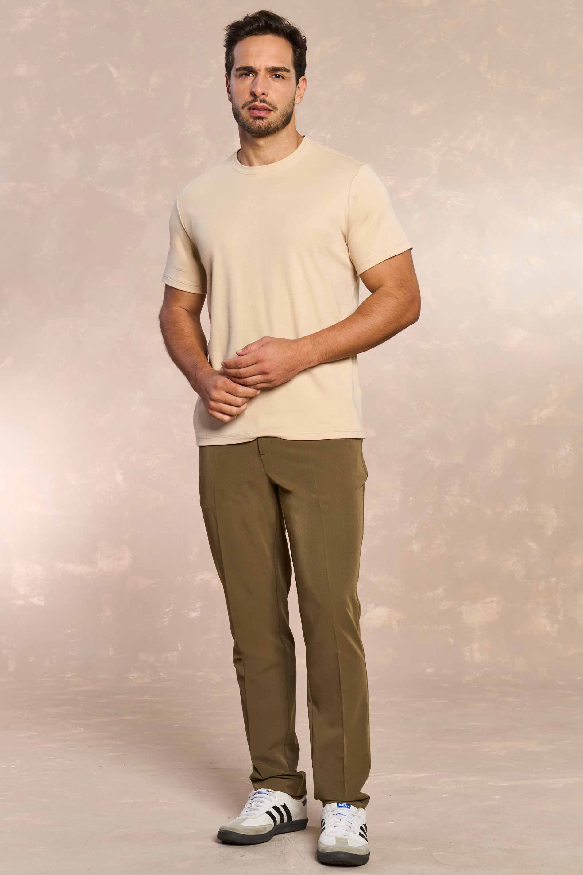 T-shirt Masculina em Malha Suedine Premium