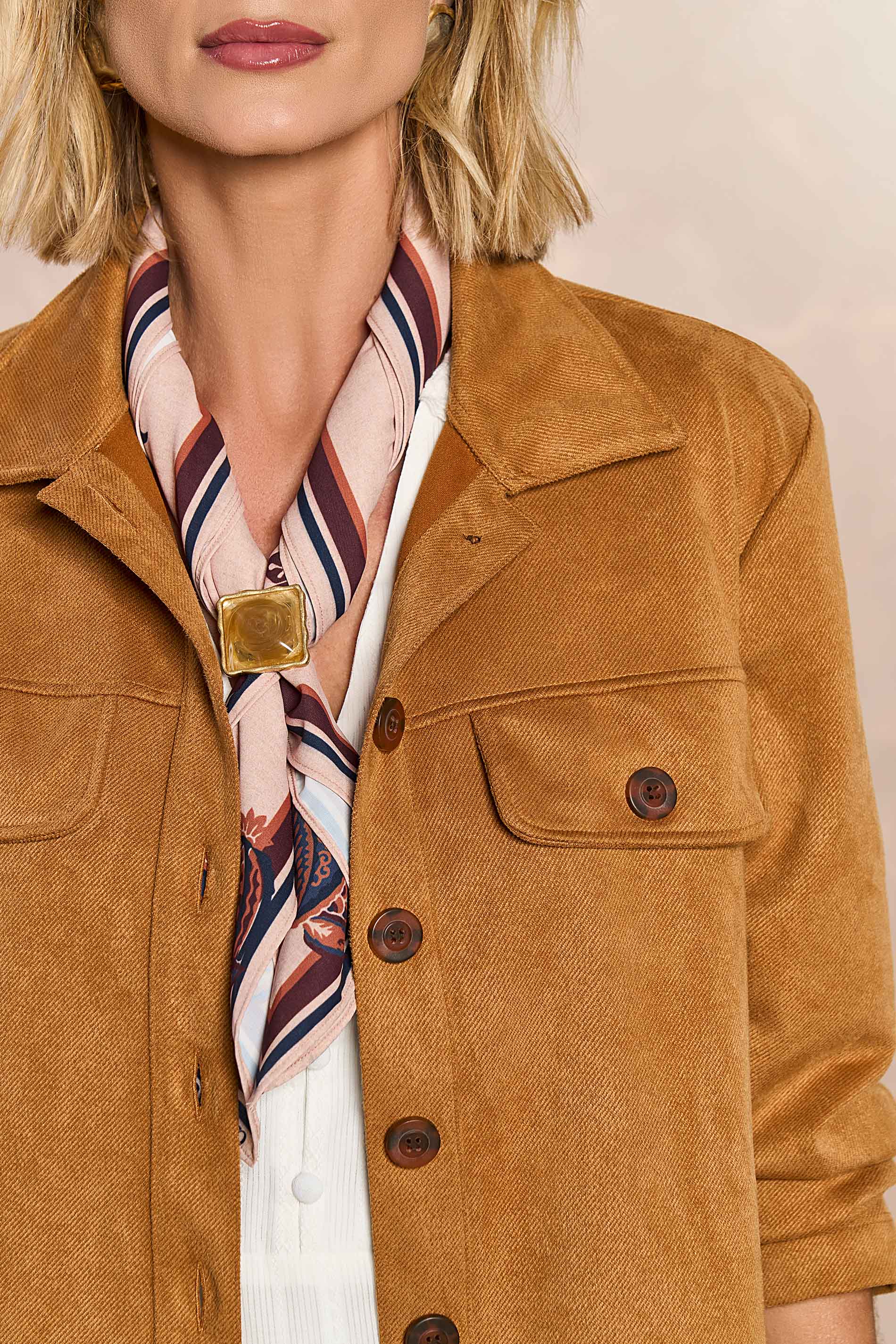 Lenço Jardim Decor Estampado