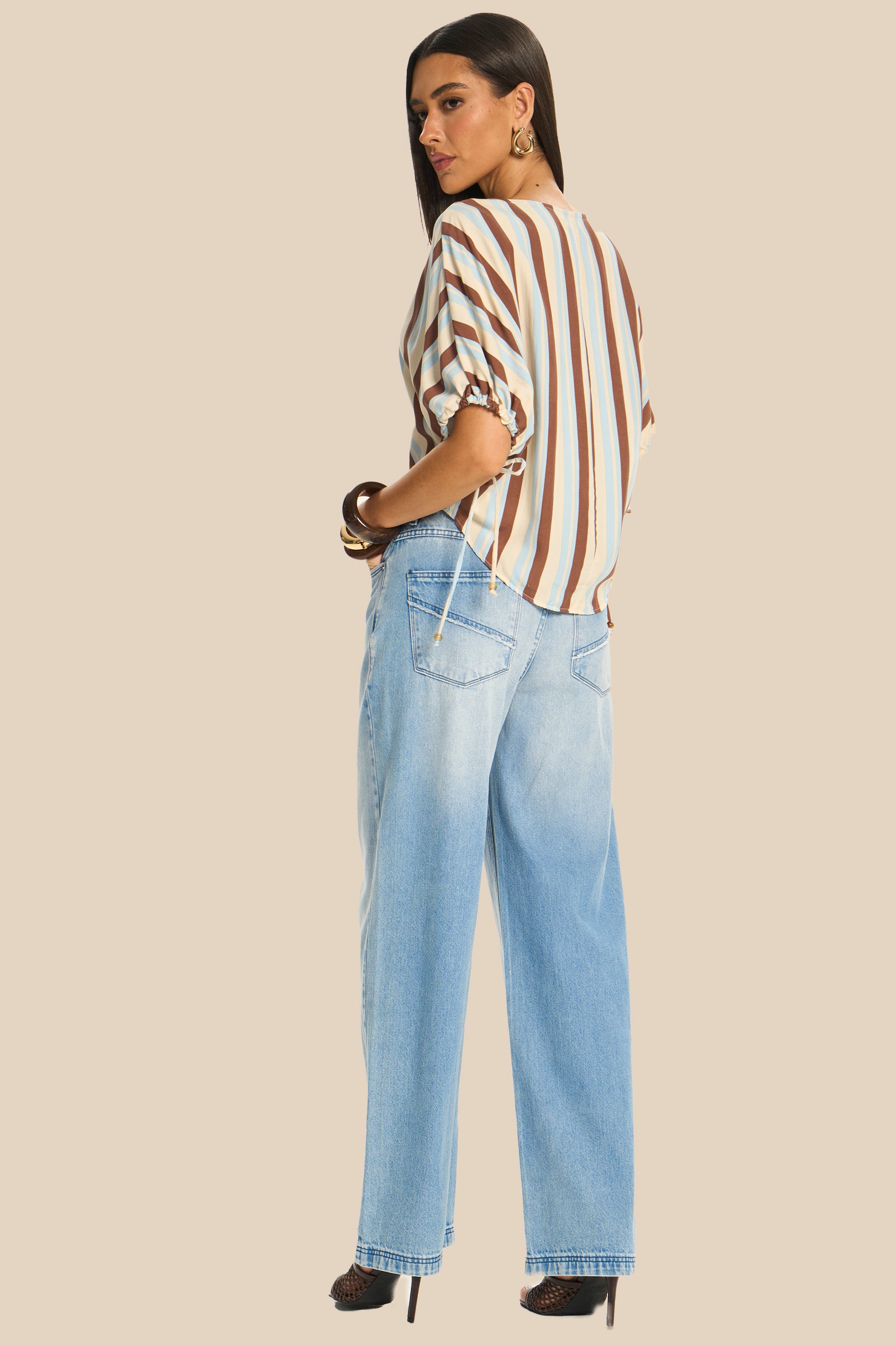 Blusa Feminina Oversized em Viscose Miragem - Doce Trama