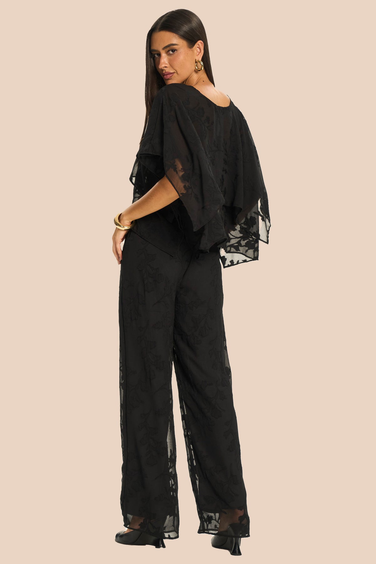 Blusa Feminina Ampla Chiffon Floral Miragem - Doce Trama
