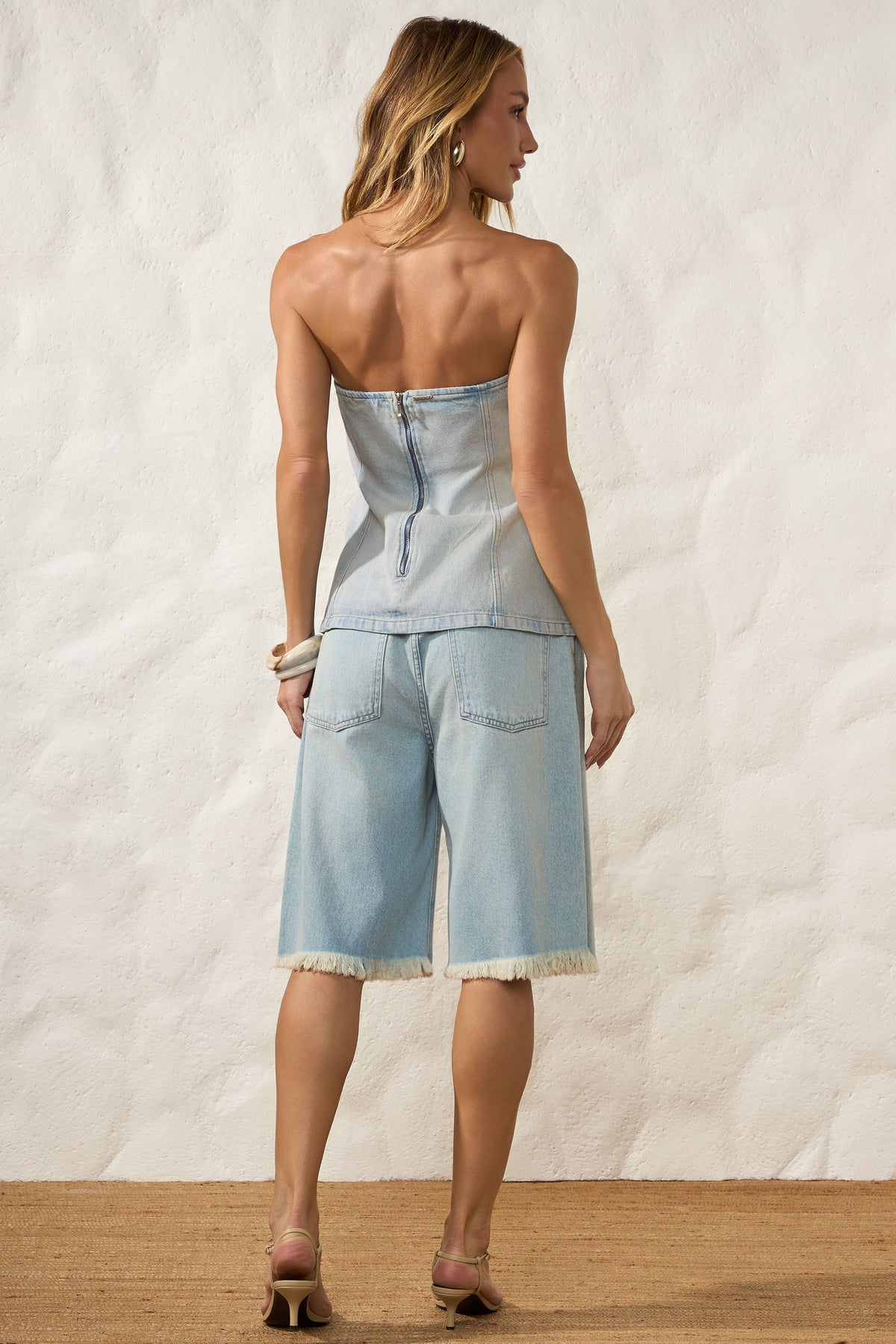 Blusa Tomara que Caia Jeans Reta Resort - Doce Trama