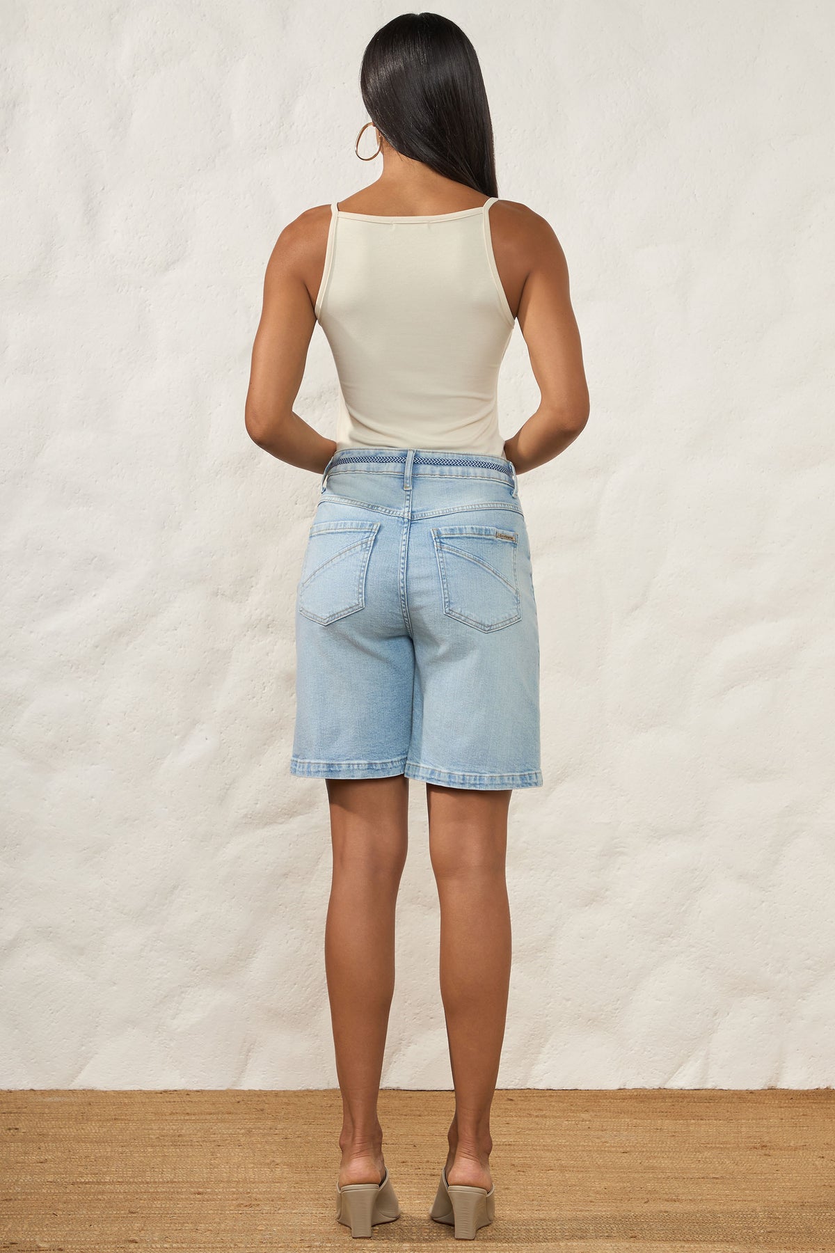 Blusa Regata Reta em Ribana Canelada Resort - Doce Trama