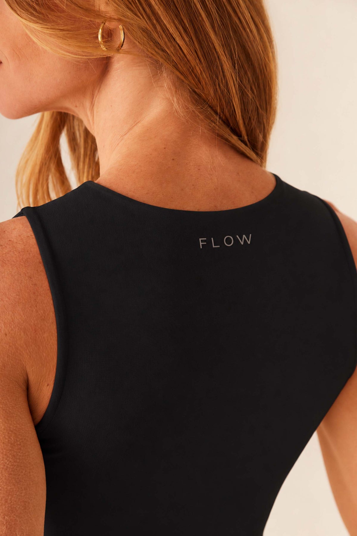 Blusa Reta Malha Poliamida Sem Manga Flow - Doce Trama