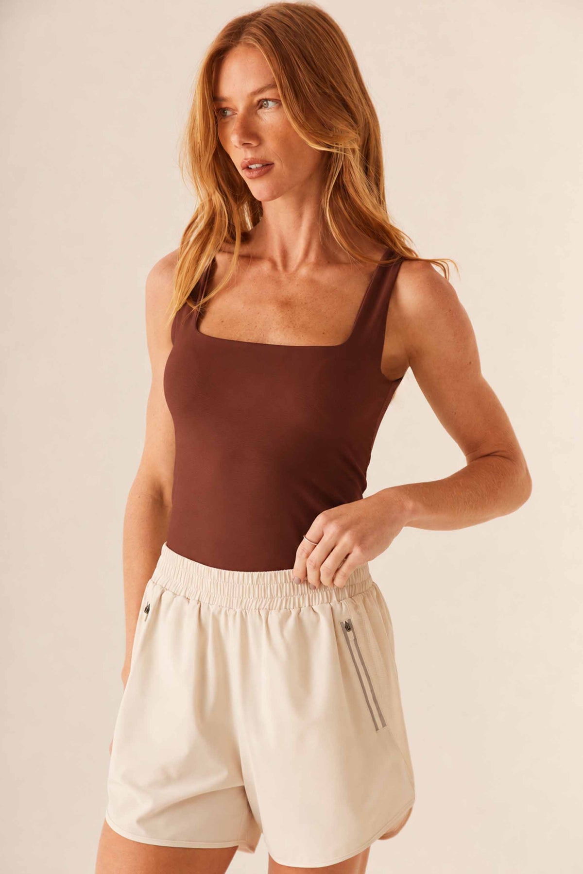 Blusa Feminina Justa Decote Quadrado Flow - Doce Trama