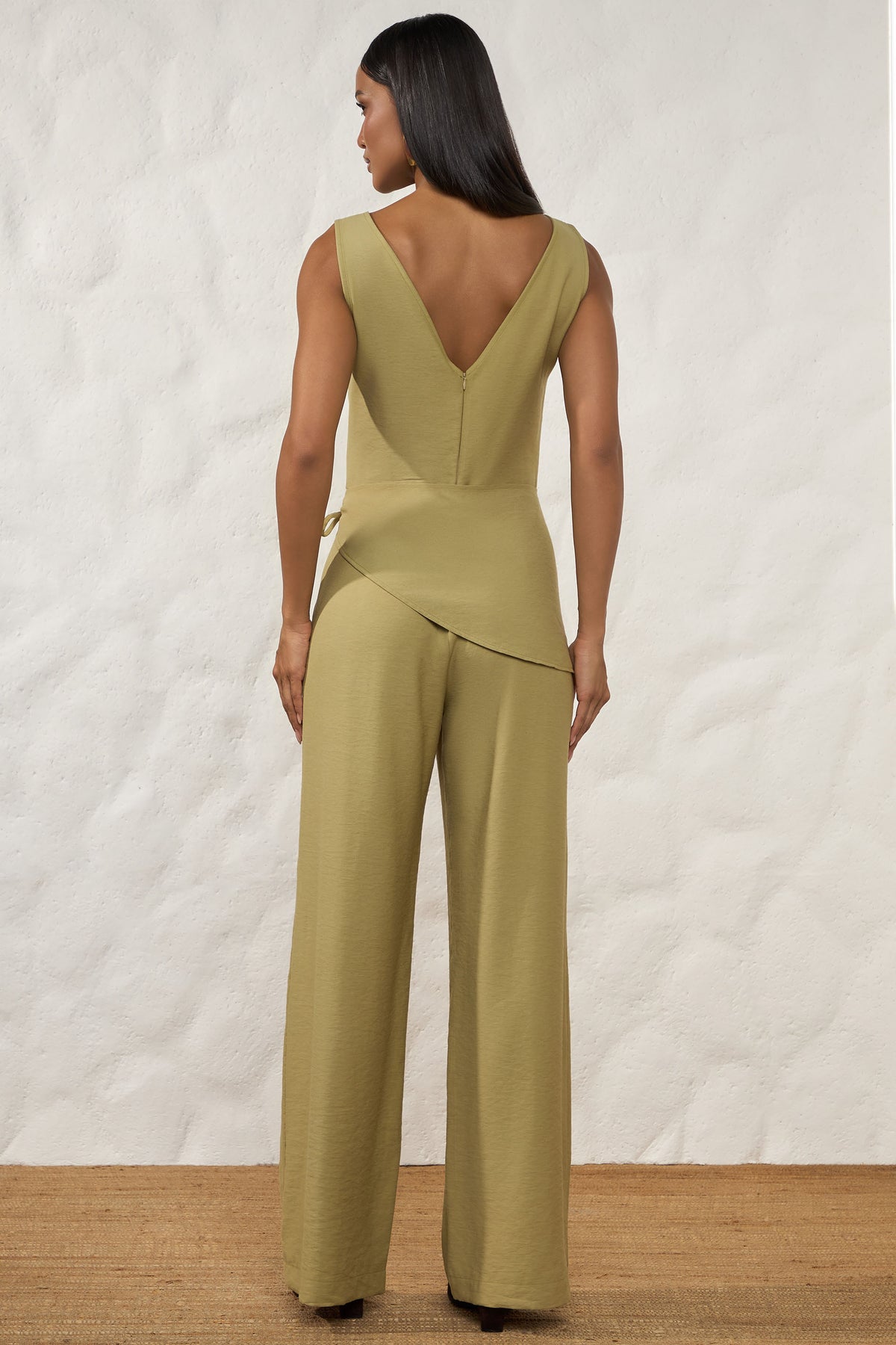 Macacão Pantalona com Lenço Resort - Doce Trama