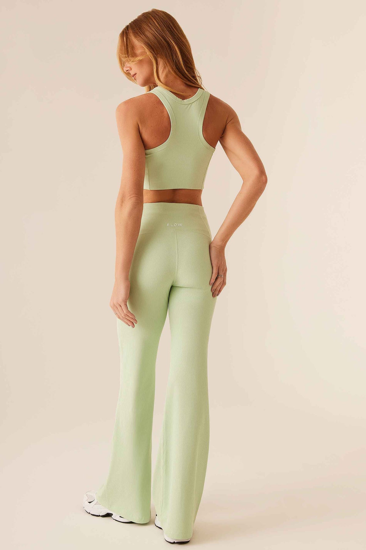 Top Cropped Regata Ribana Canelada Flow - Doce Trama