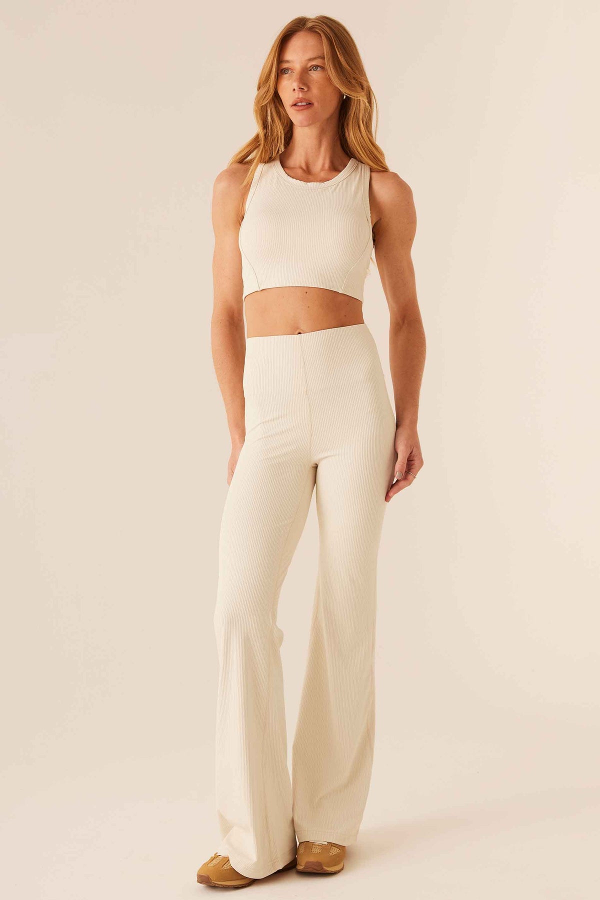 Calça Pantalona Ribana Cintura Alta Flow - Doce Trama