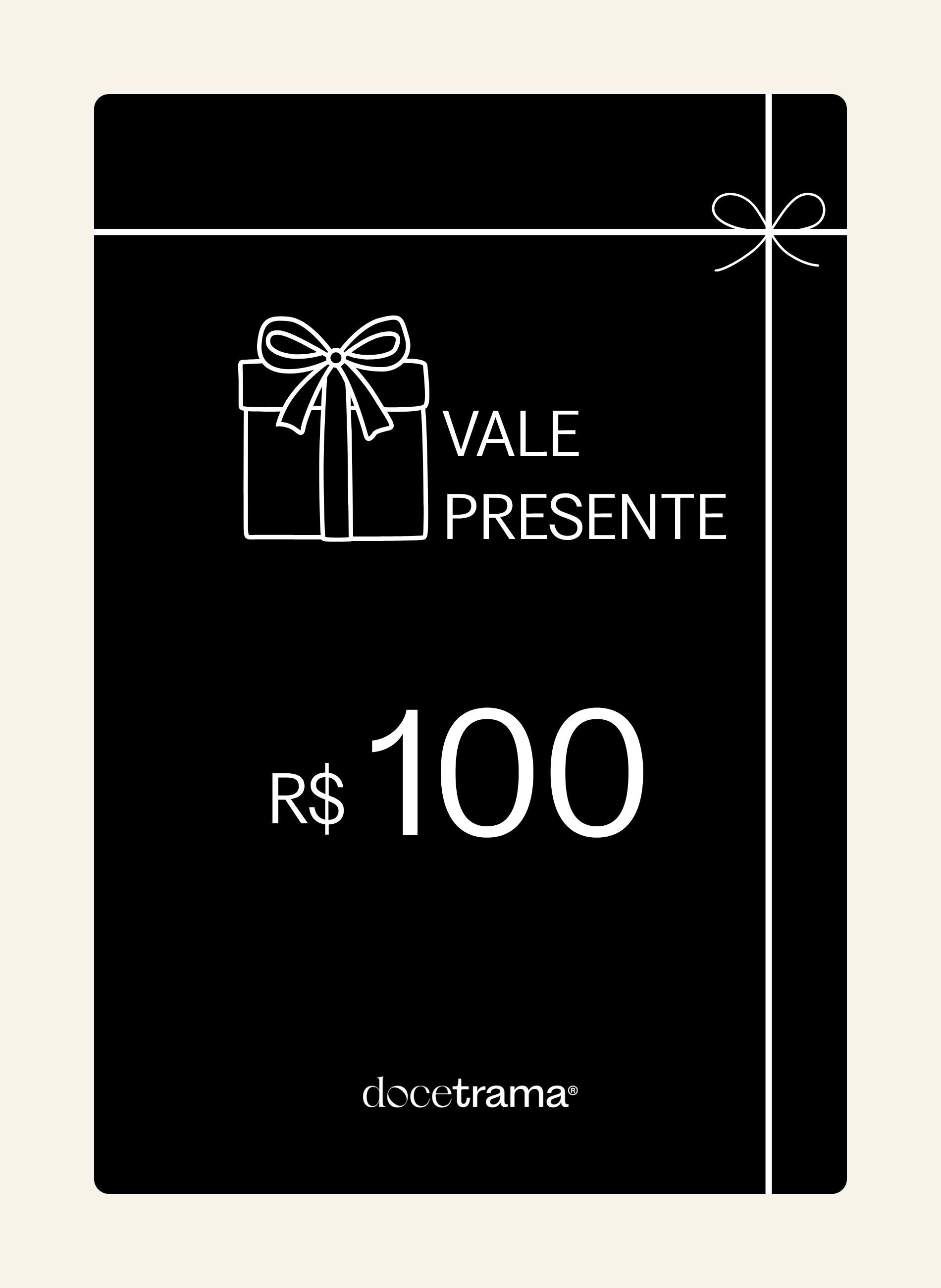 Cartão Presente 100