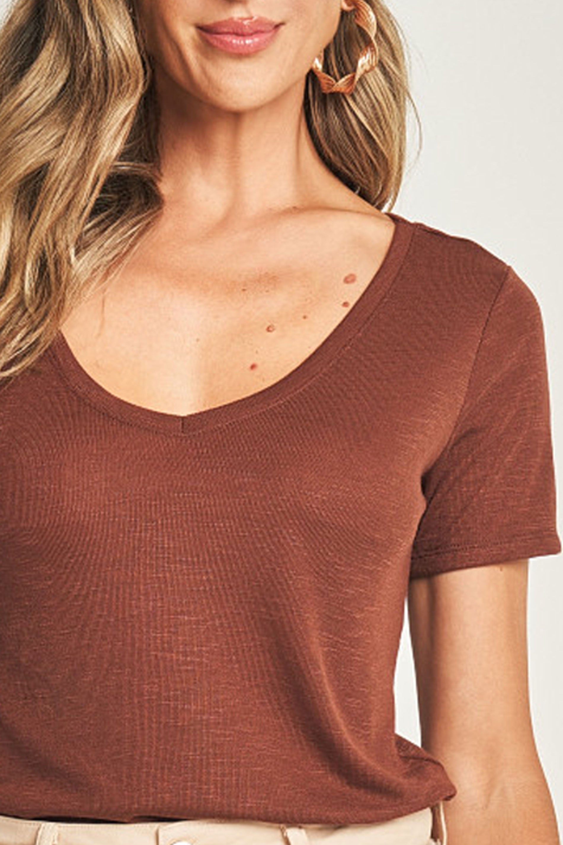 Blusa Soft Garden em Tricot Flamê