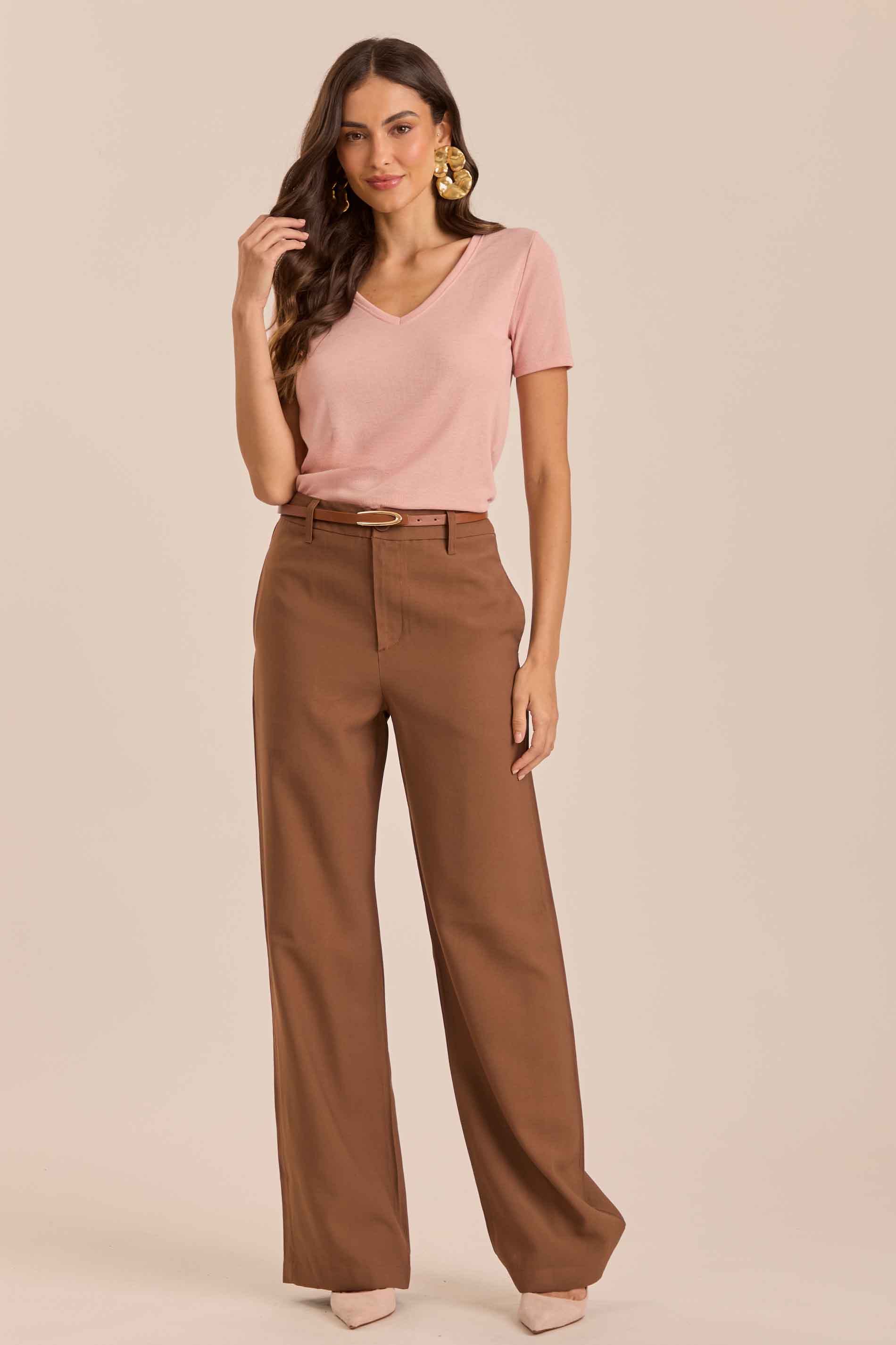 Blusa Soft Garden em Tricot Flamê