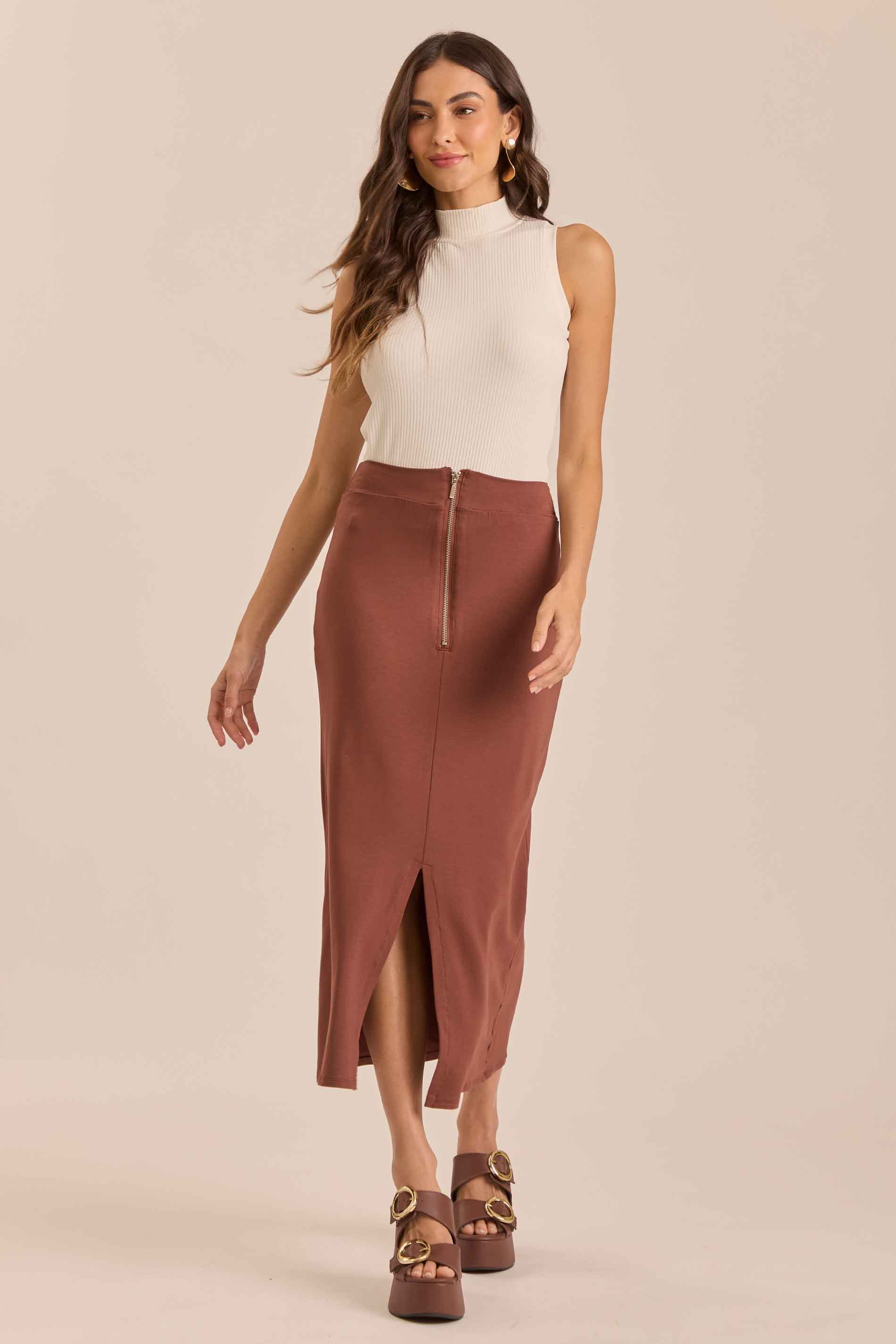 Blusa Tropical Garden em Ribana