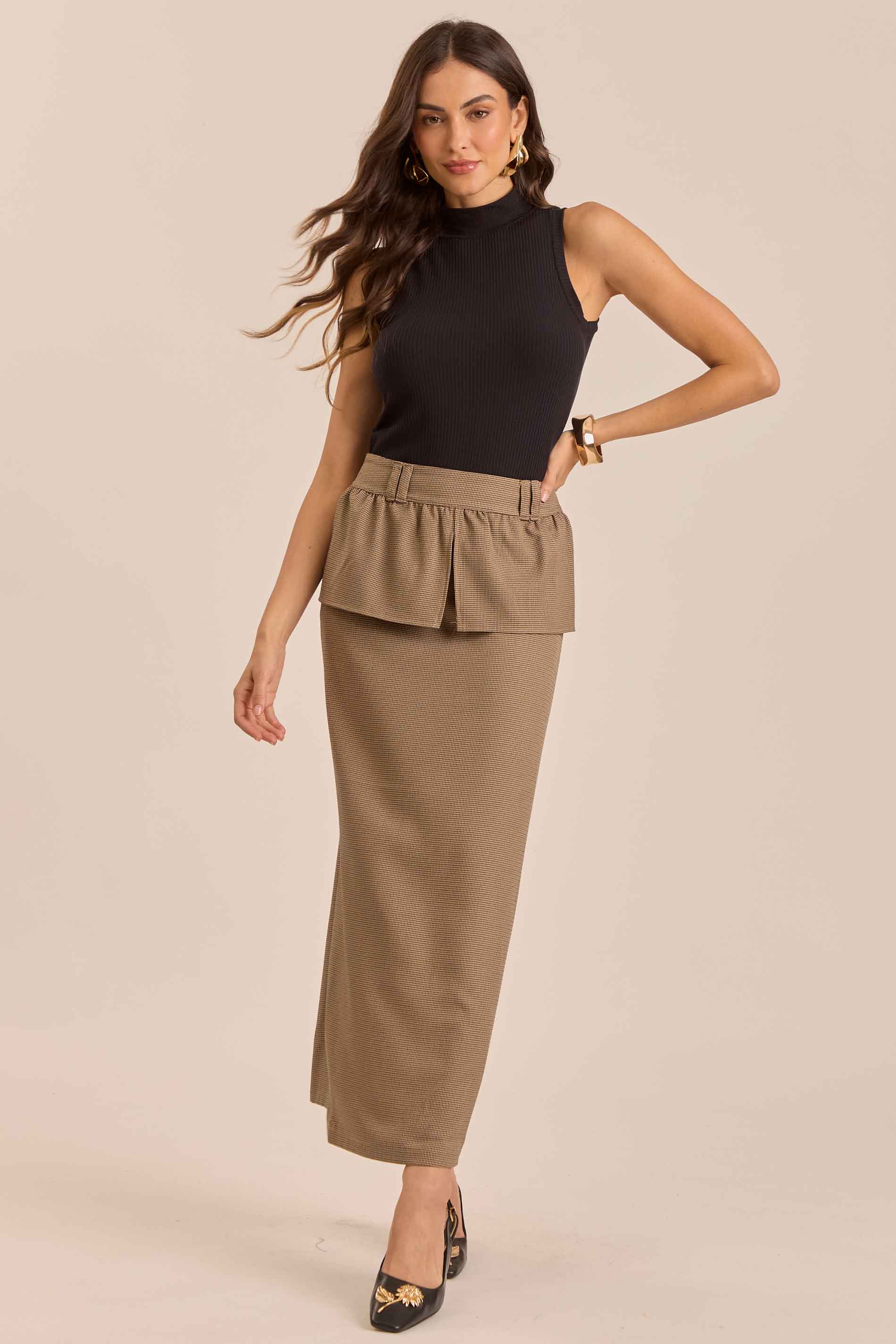 Blusa Tropical Garden em Ribana