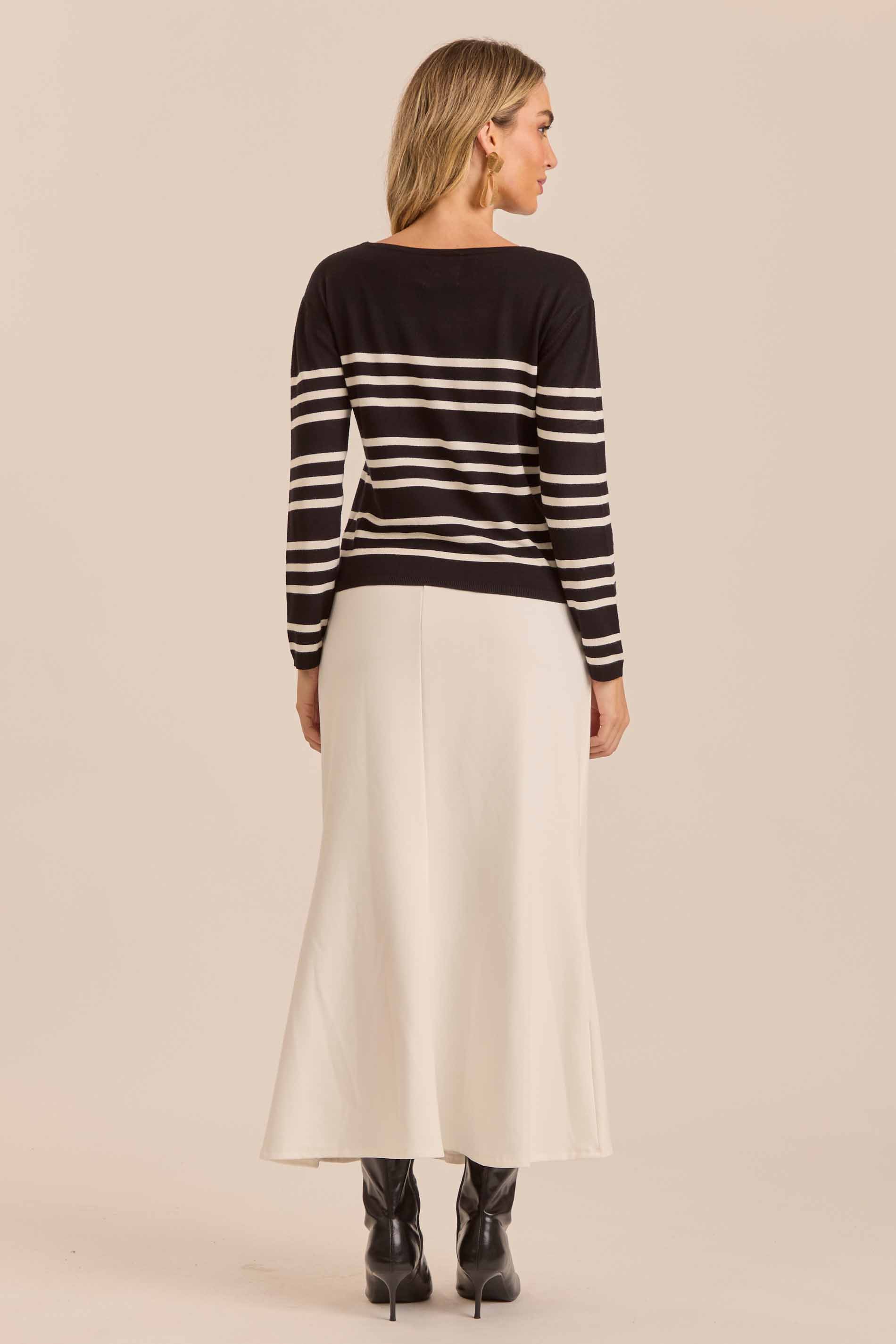 Suéter Retrô Glam em Tricot