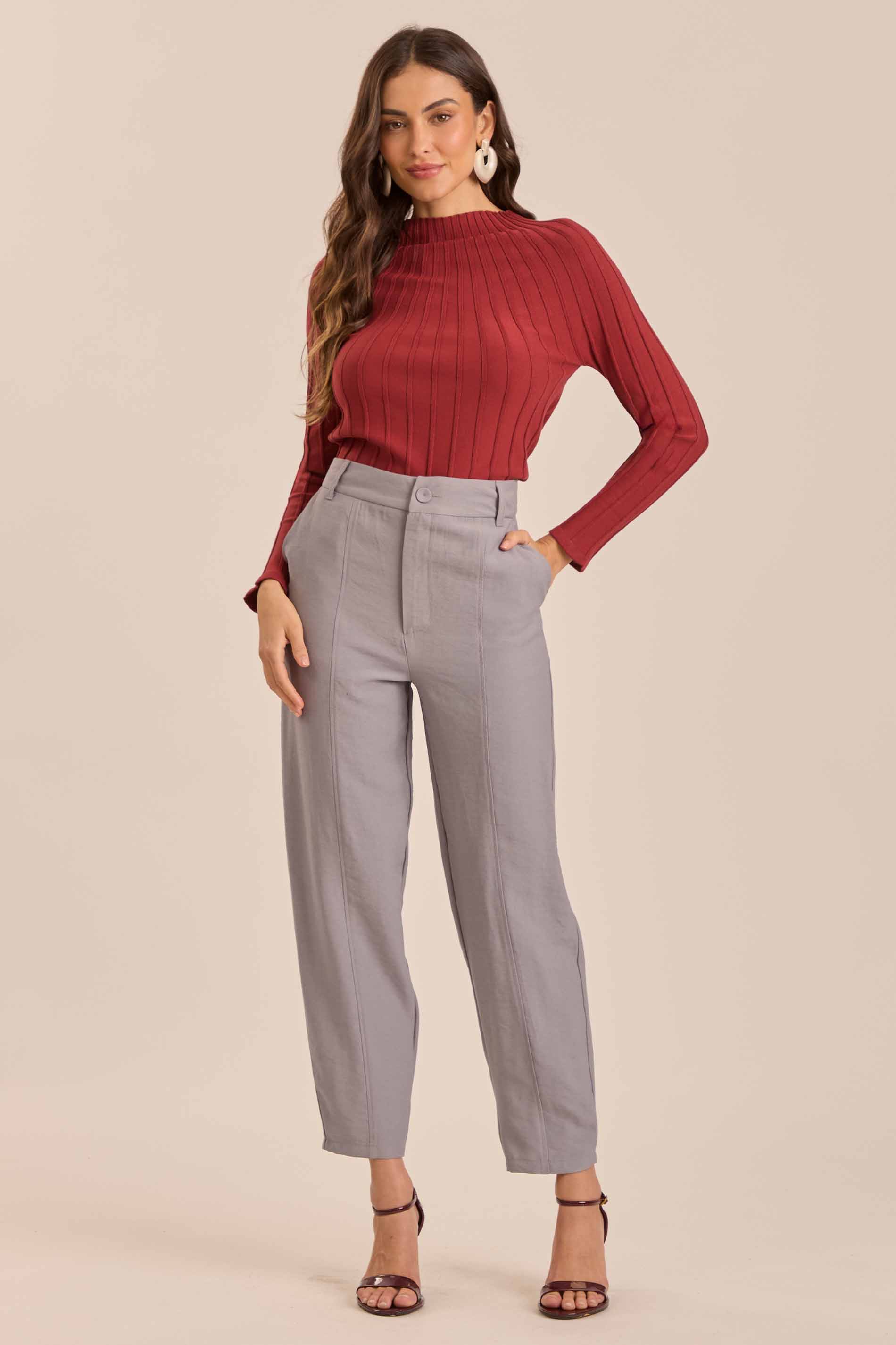Blusa de Manga Longa Urban Desire Em Tricot