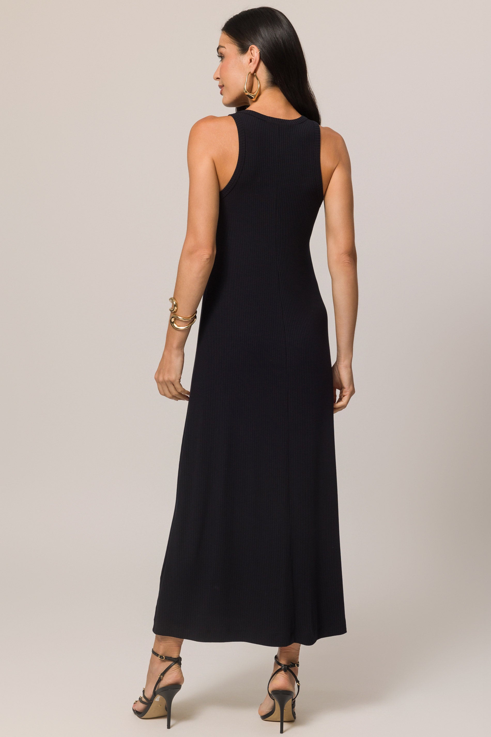 Vestido Longo Boho  em Ribana Listrada