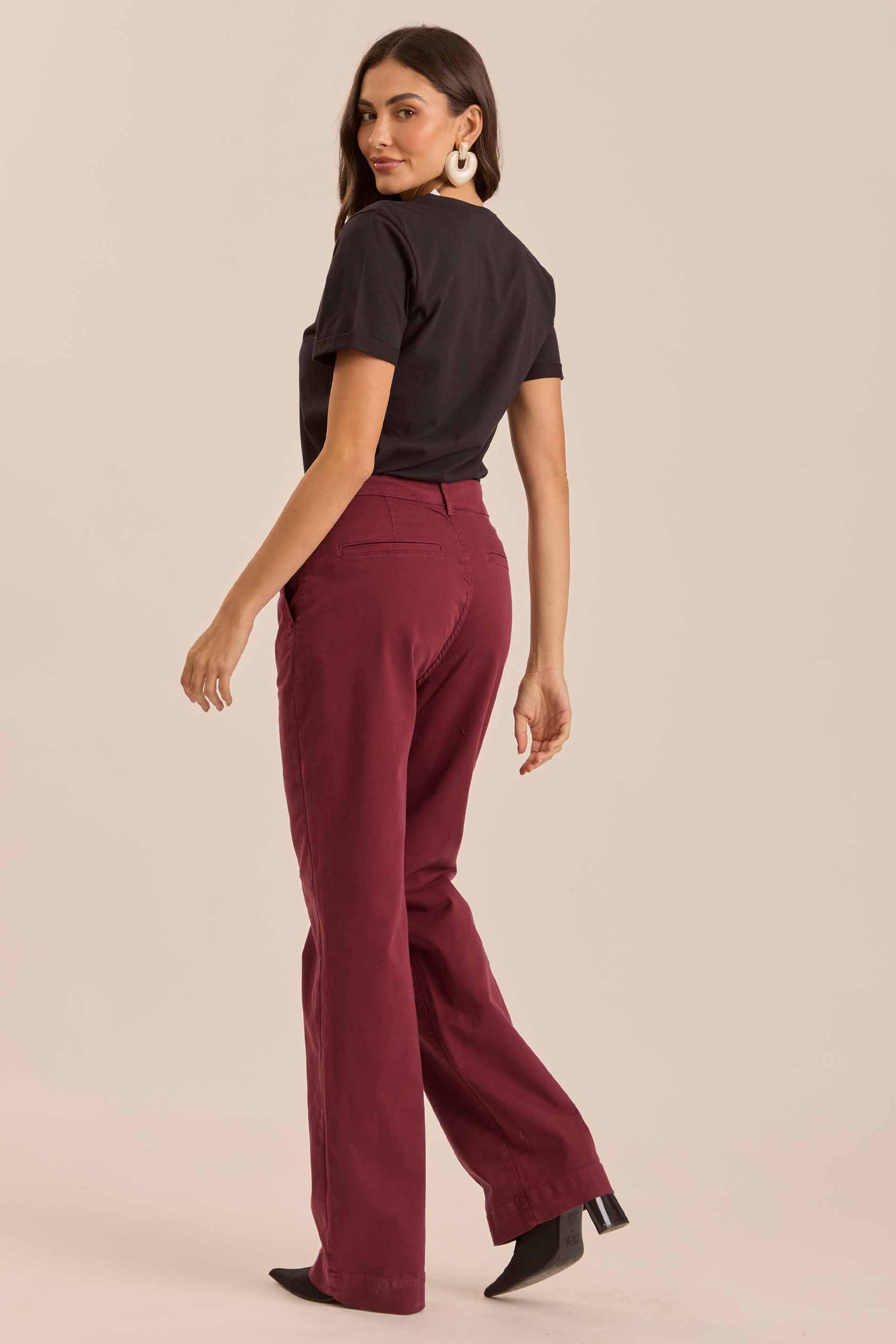 T-shirt Retrô Glam em Malha