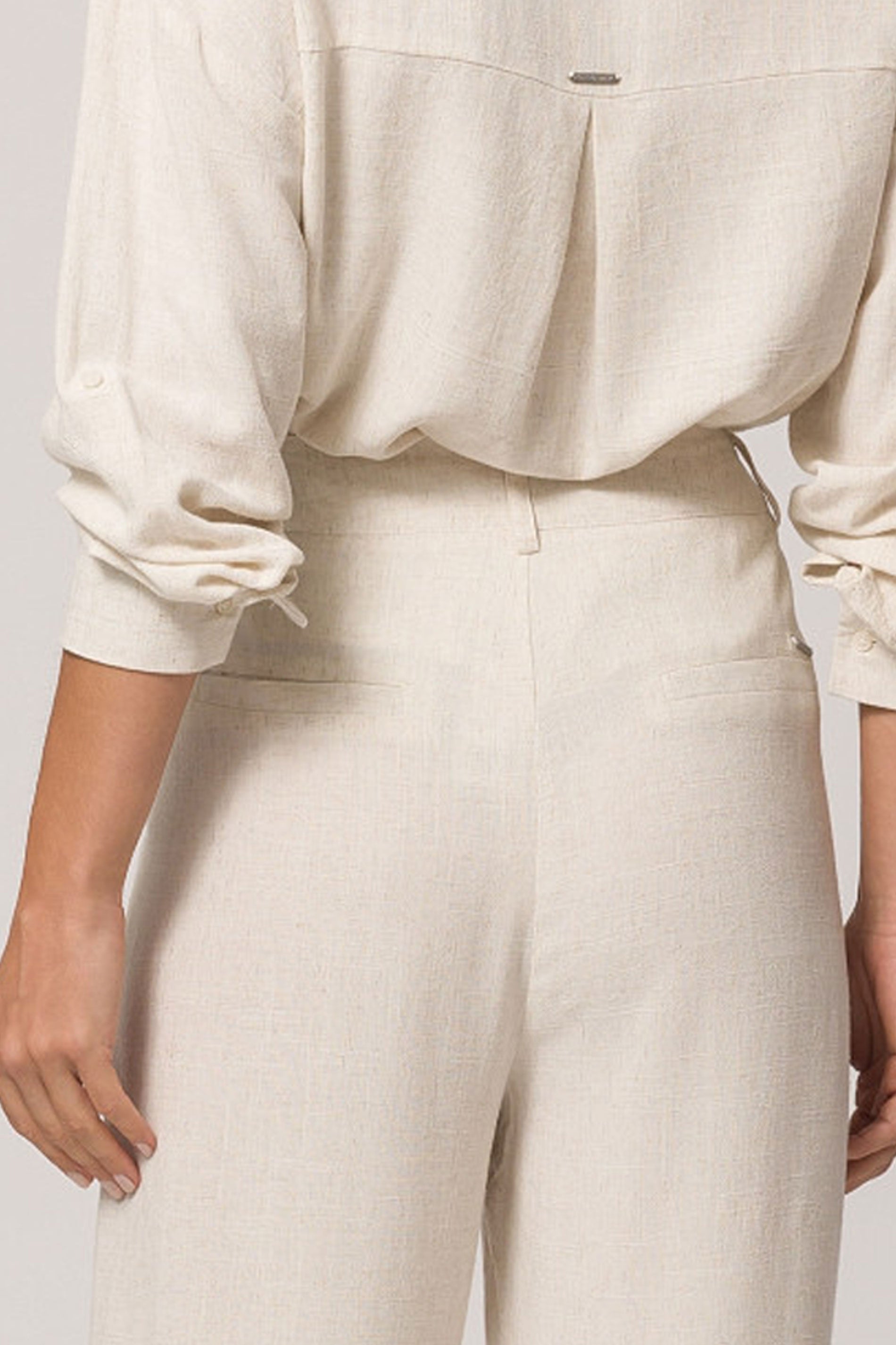 Calça de Tecido Flamê Viscolinho