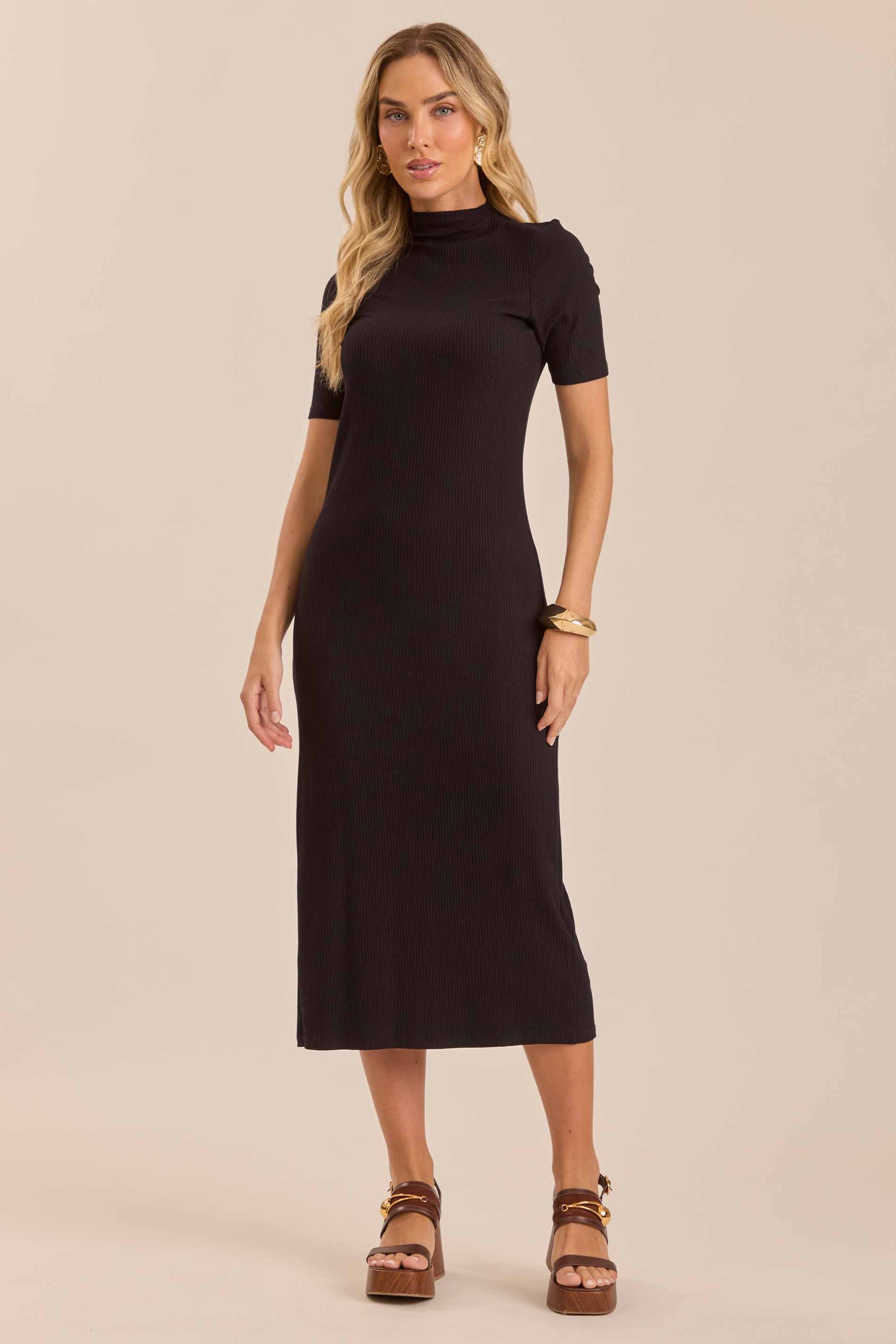 Vestido Midi Urban Desire em Ribana