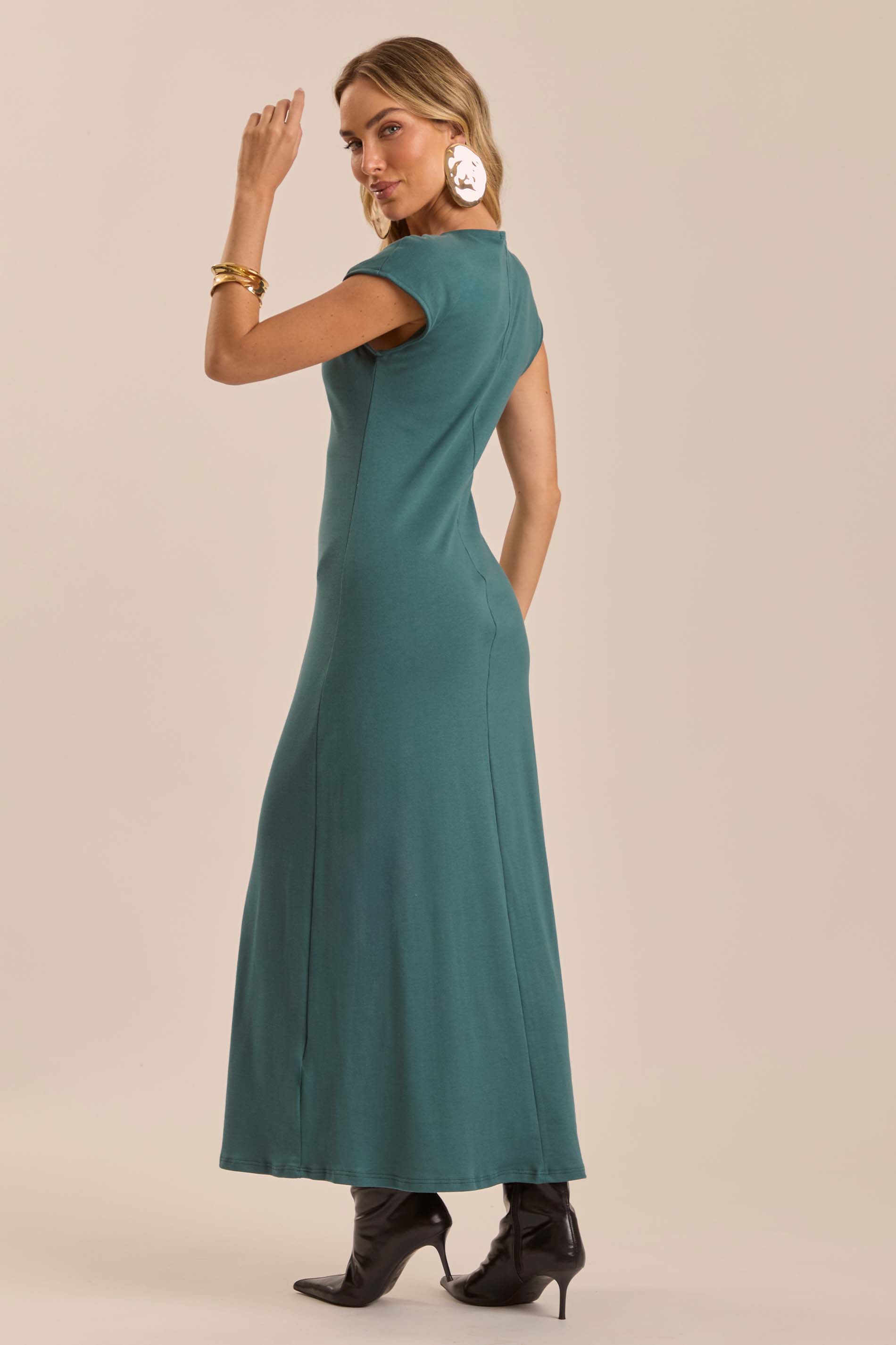 Vestido Longo Soft Garden