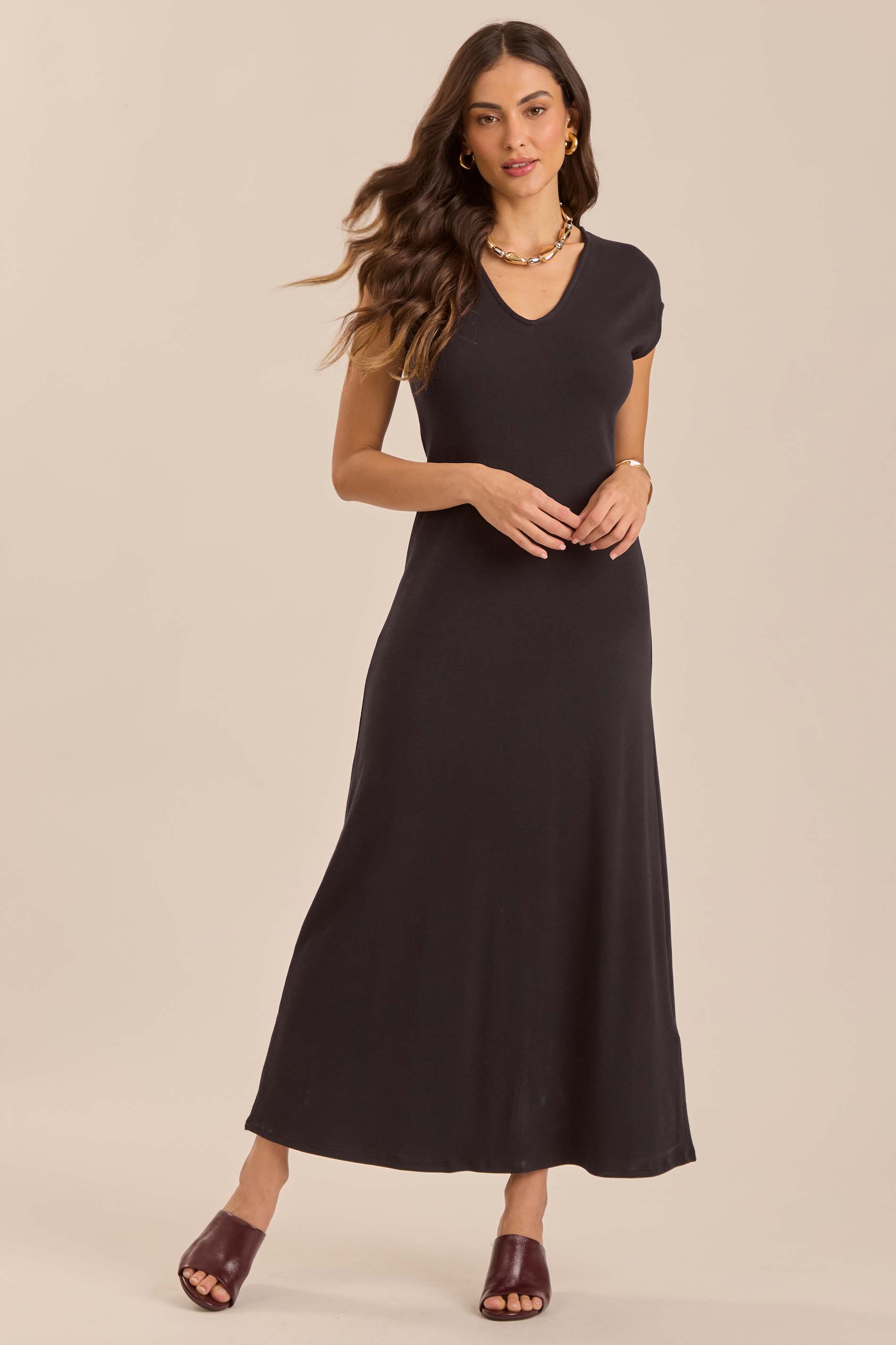 Vestido Longo Soft Garden