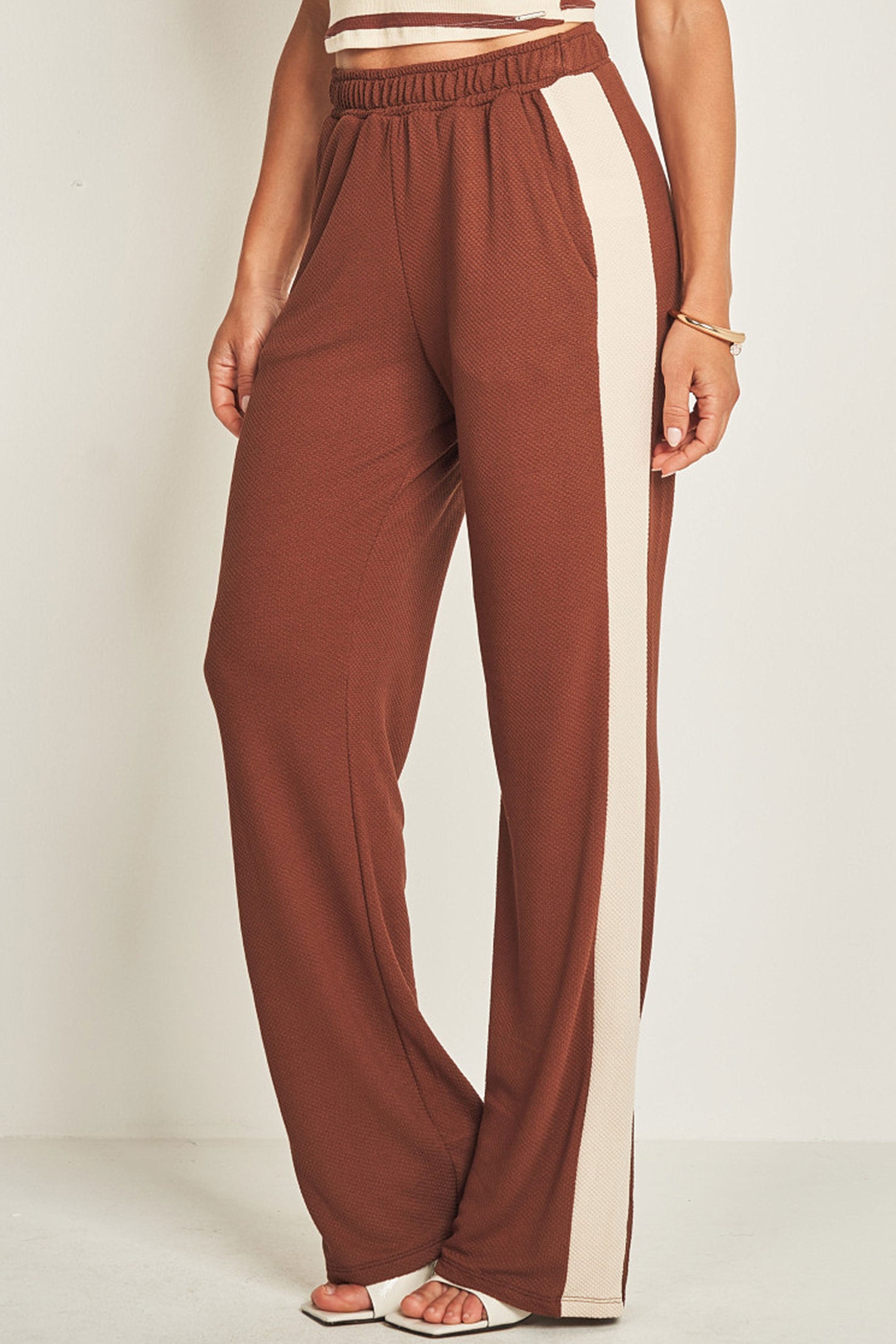 Calça em malha New Favo com bolso faca