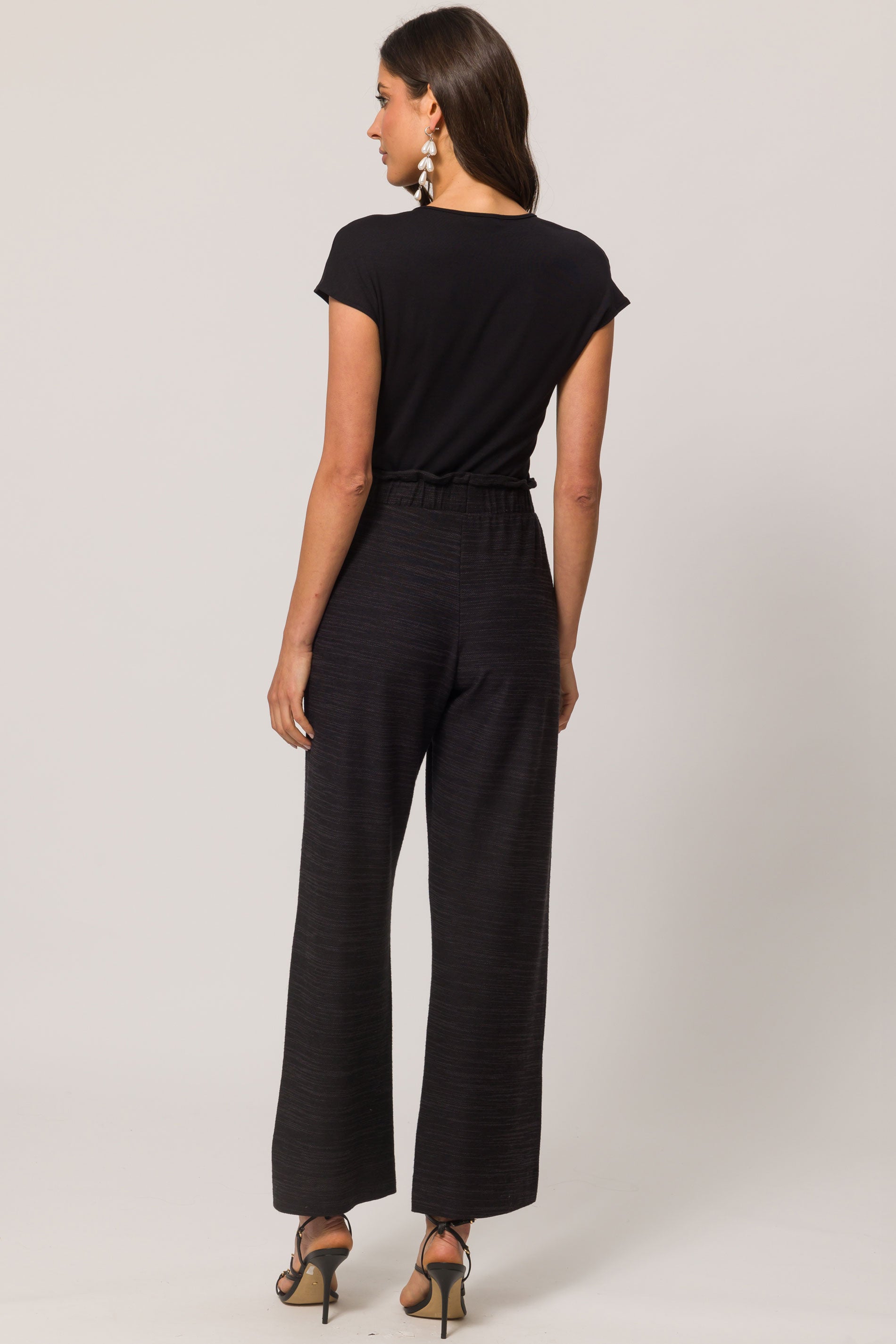 Calça em Moletinho Viscolinho com Elastano