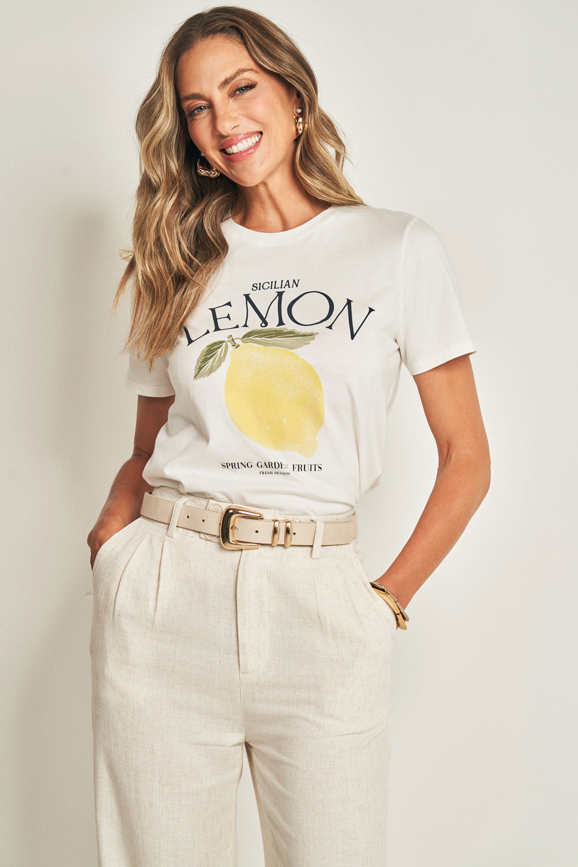 T-shirt em Meia Malha