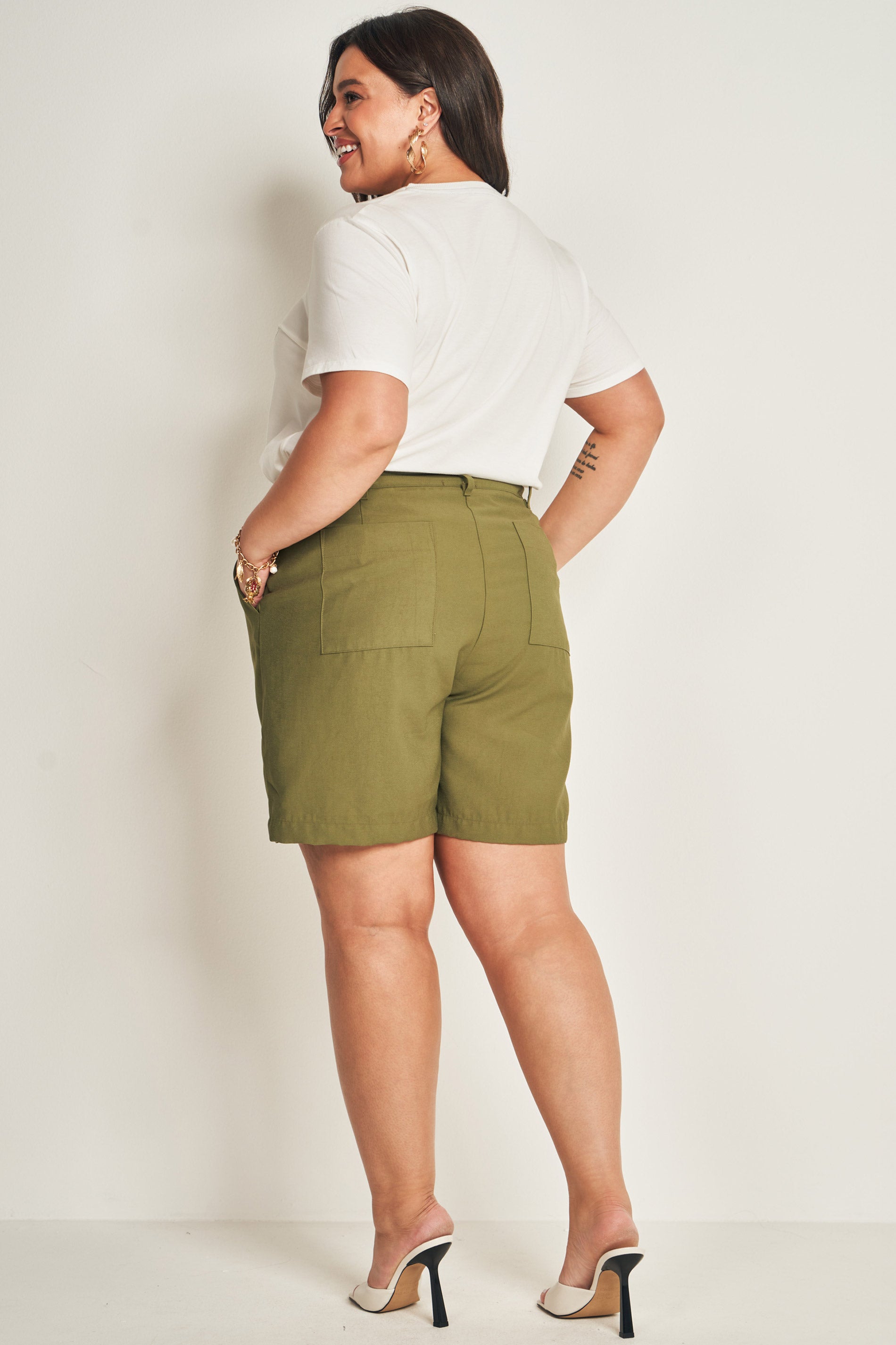 T-shirt com ilustração em meia malha