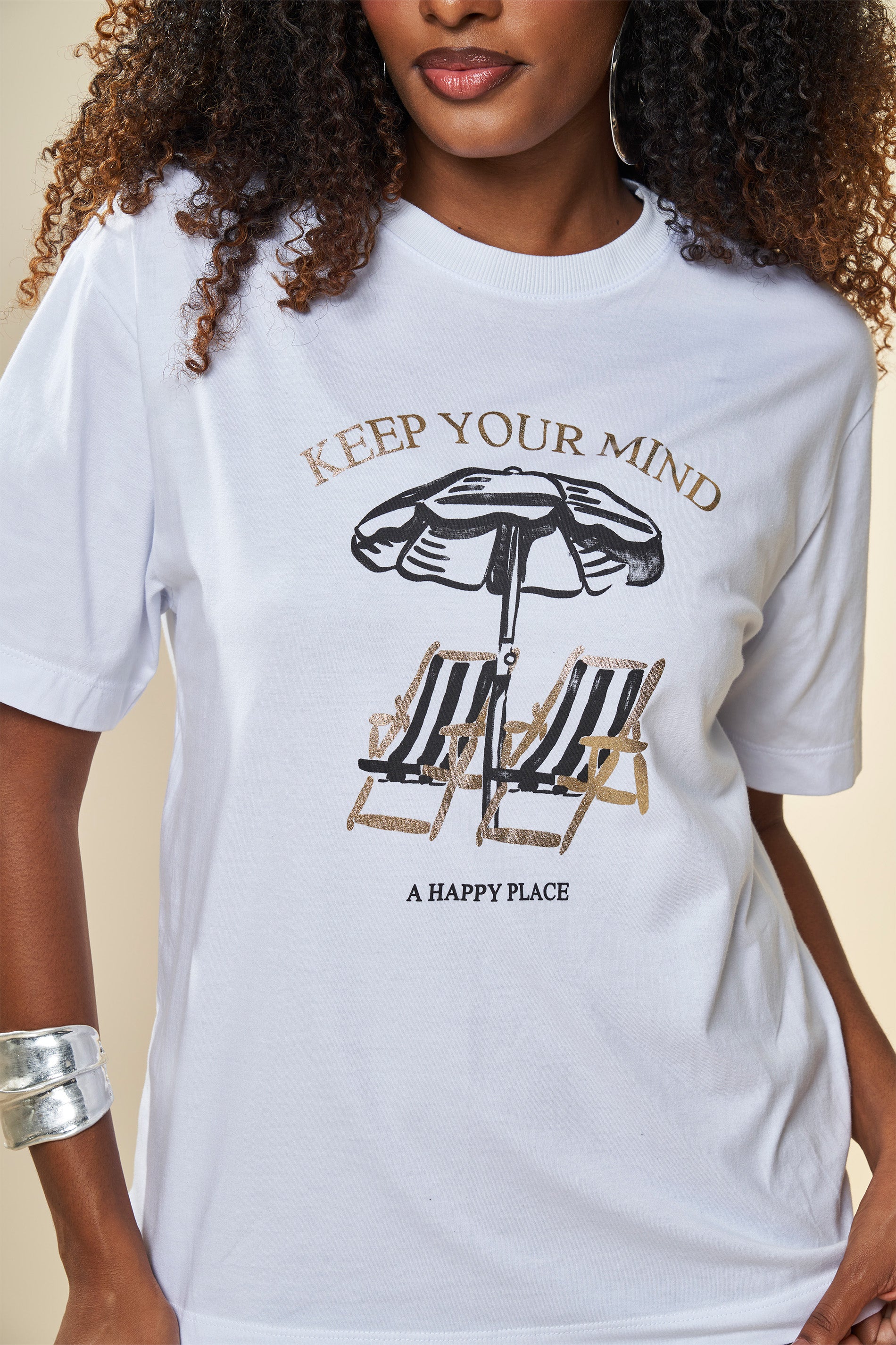 T-Shirt Básica Veraneio Estampada