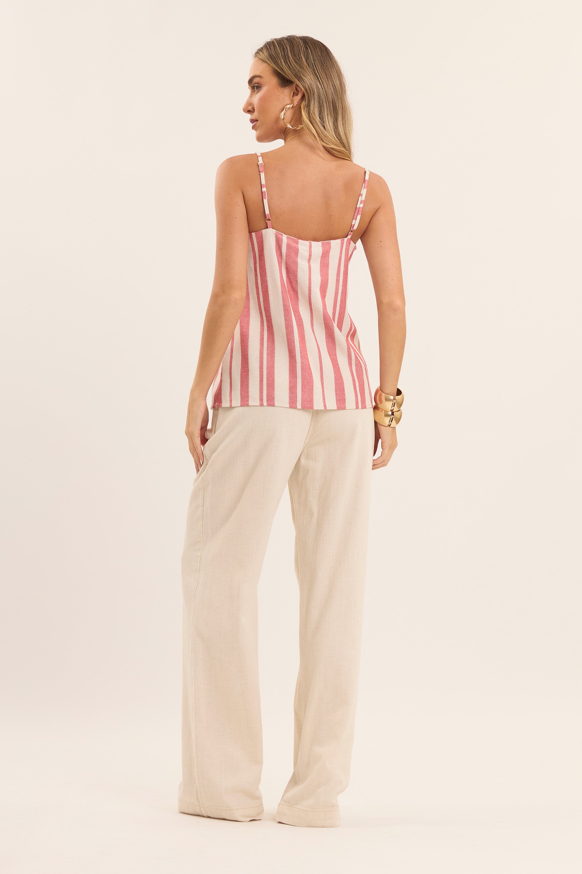 Blusa Celebration em Linho com Cinto