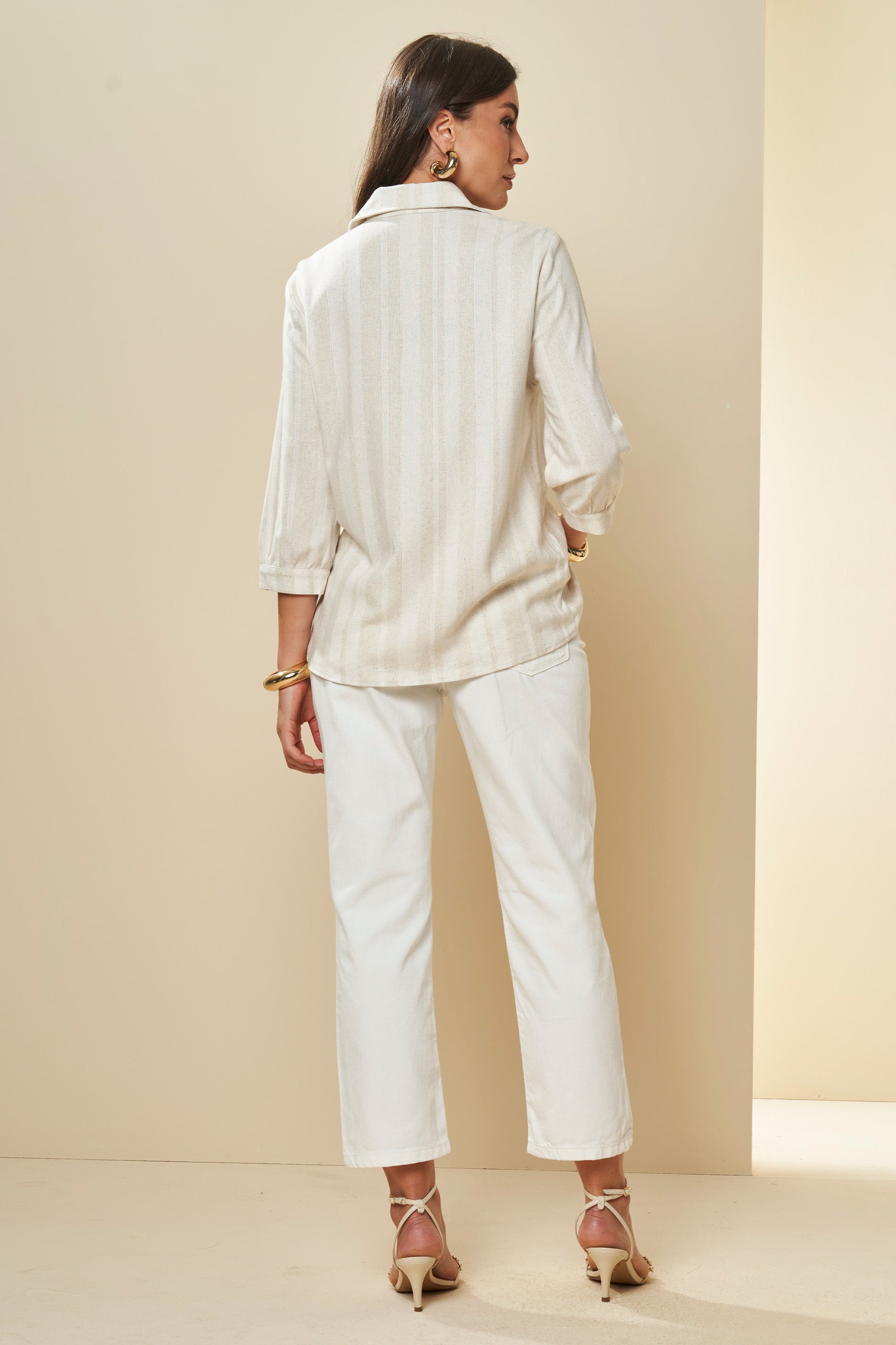 Camisa Manga 3/4 Celebration Bordada