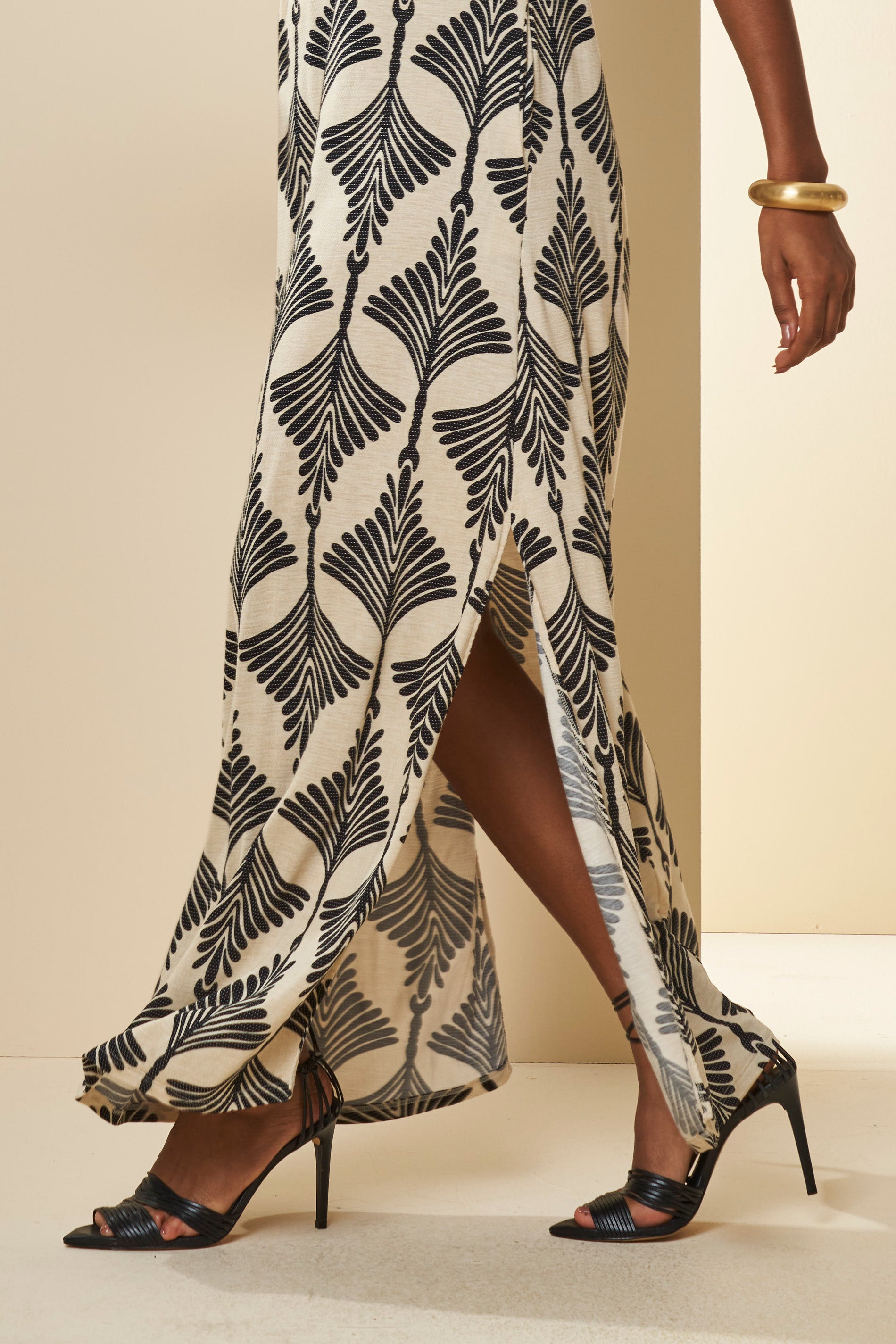 Vestido Longo Boho Estampado