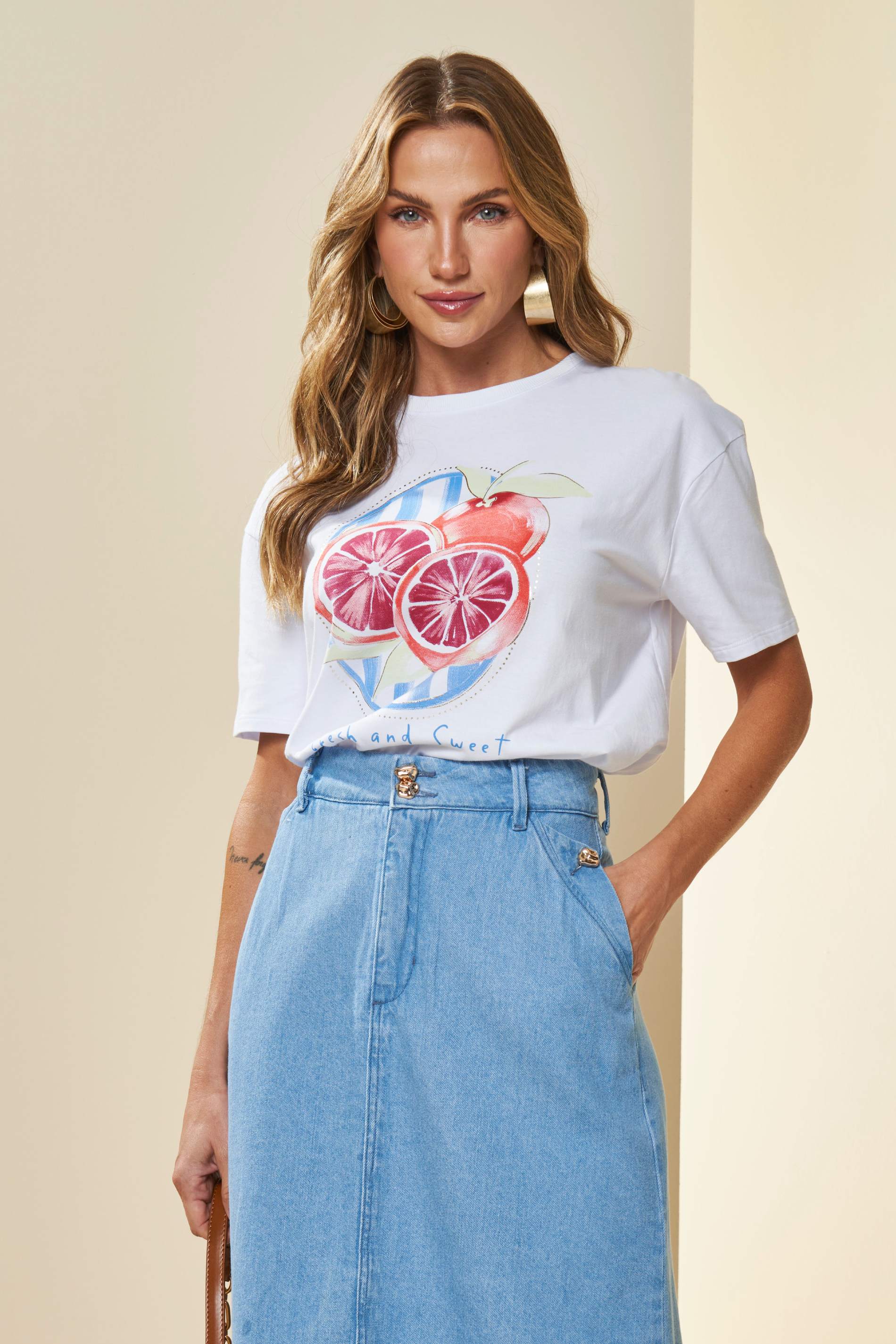 T-shirt Brisamar Estampada