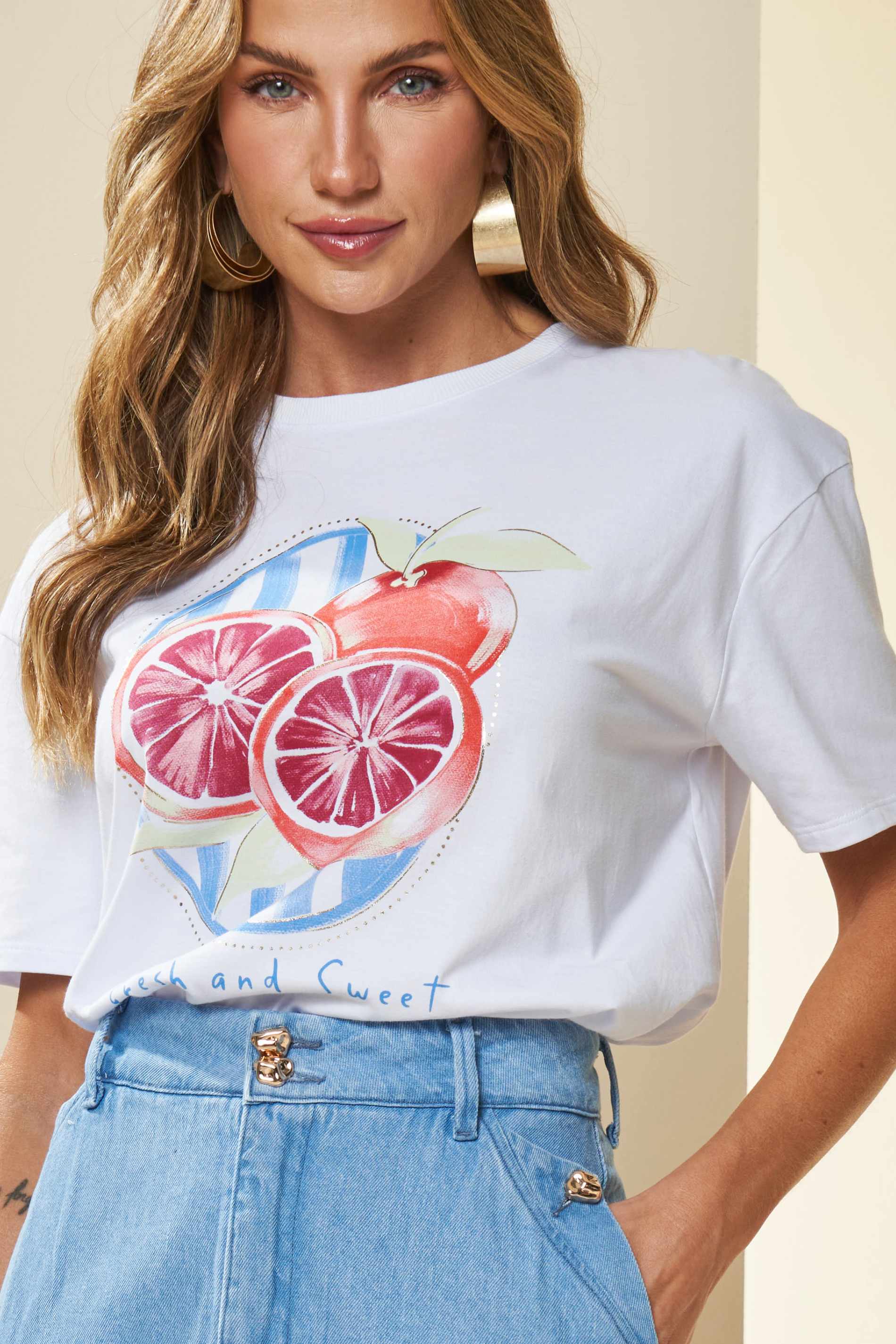 T-shirt Brisamar Estampada