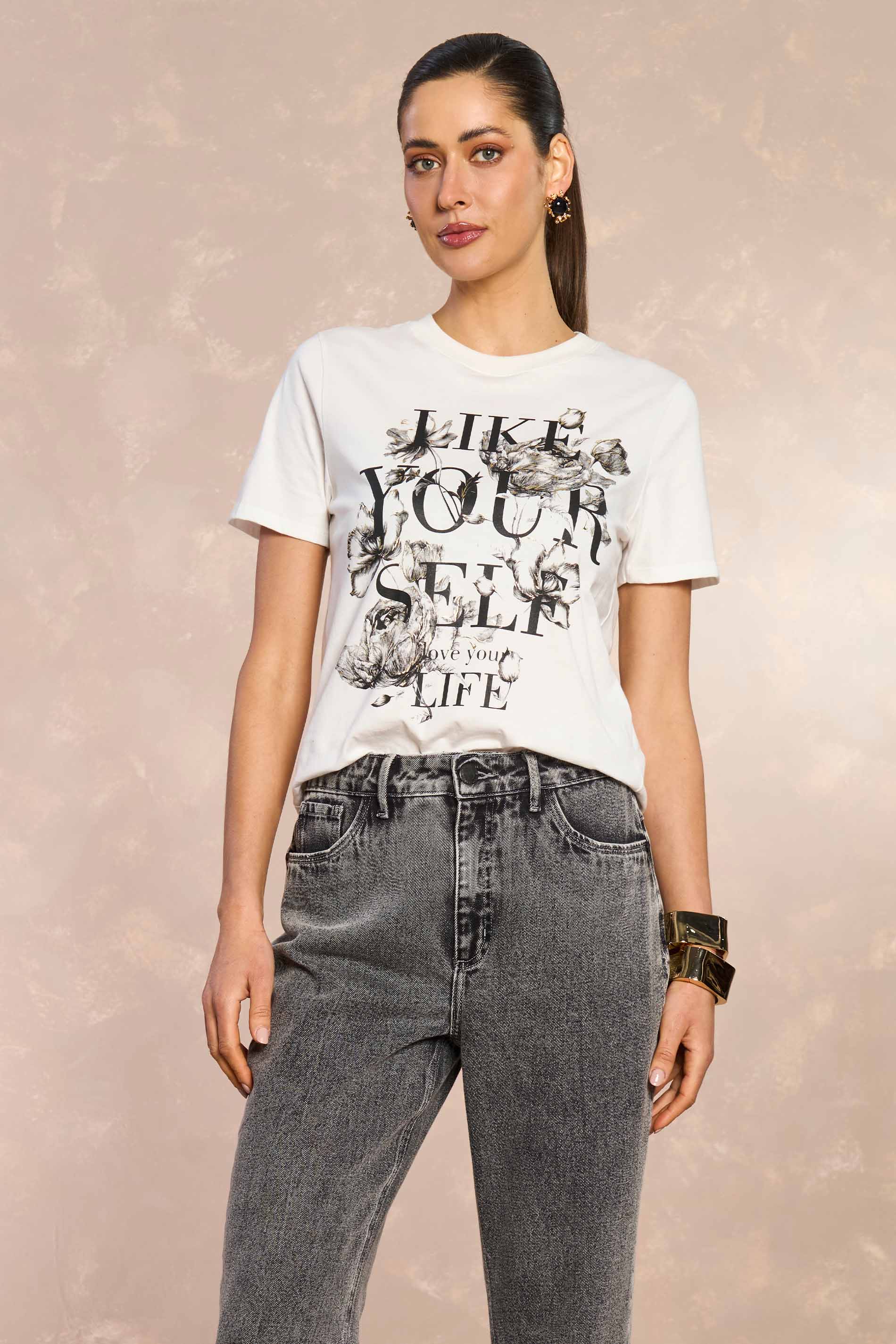 Calça Mom Lavanda Urban Desire em Denim