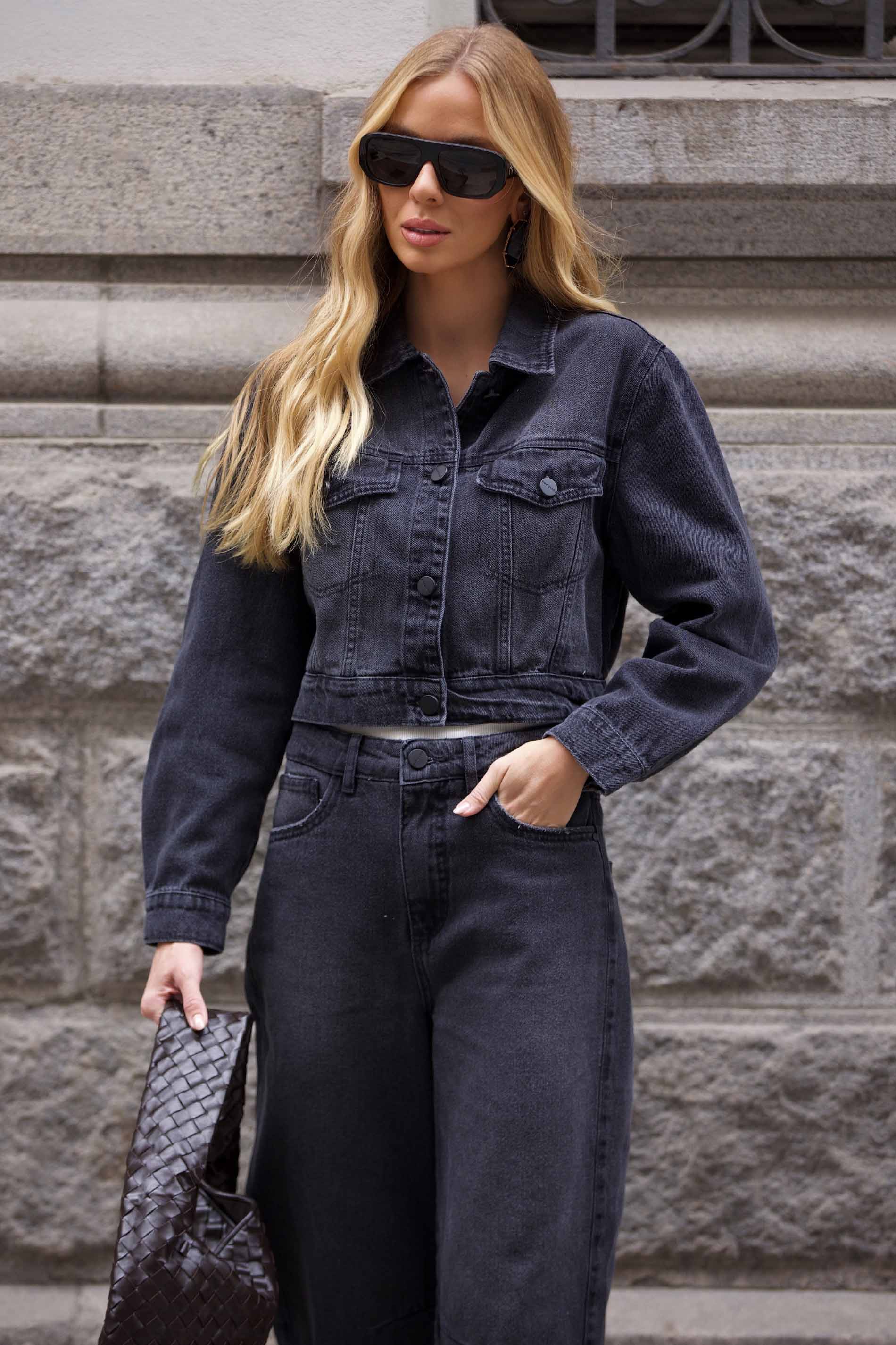 Jaqueta Urban Desire em Denim Black