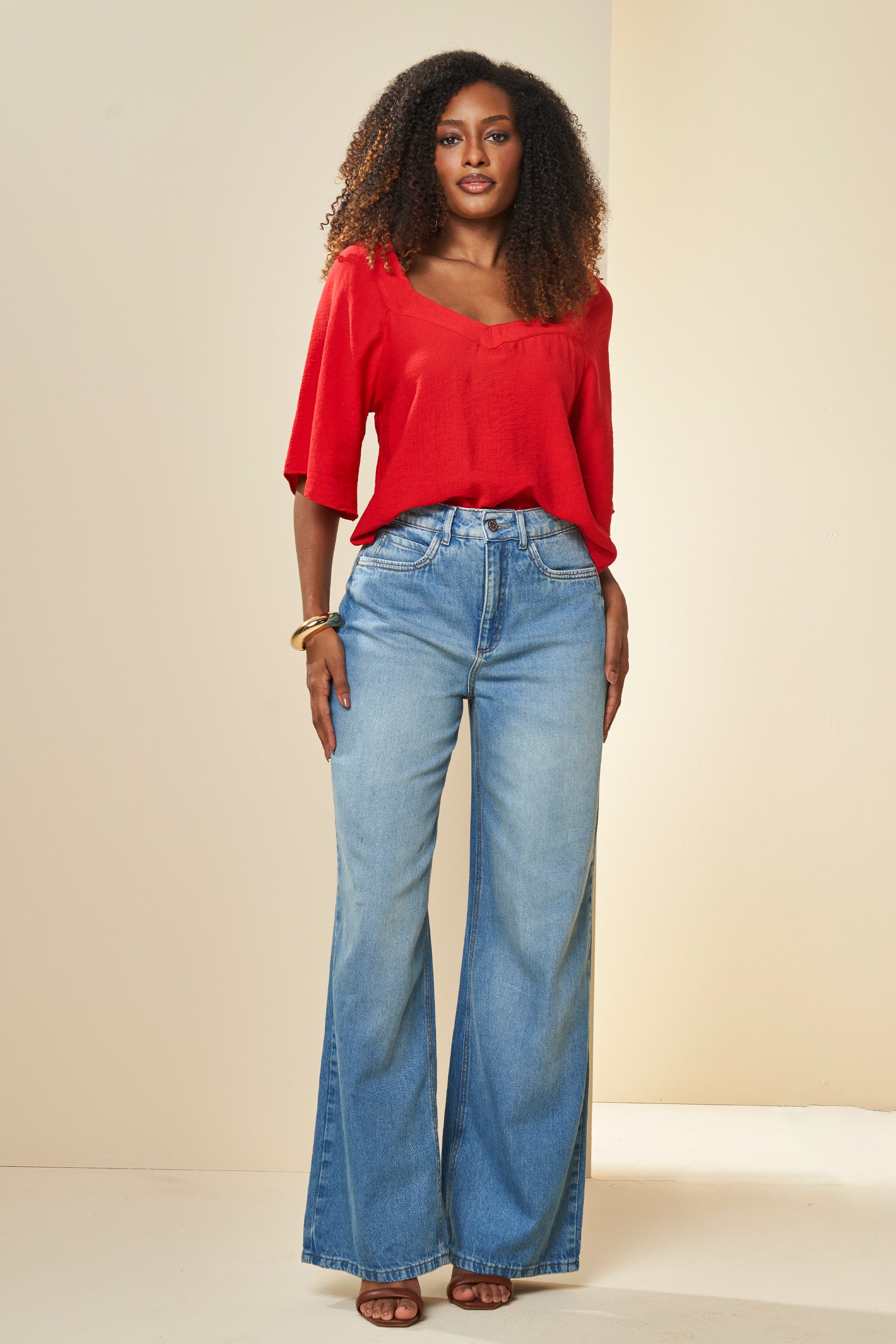 Blusa Nature Creponada