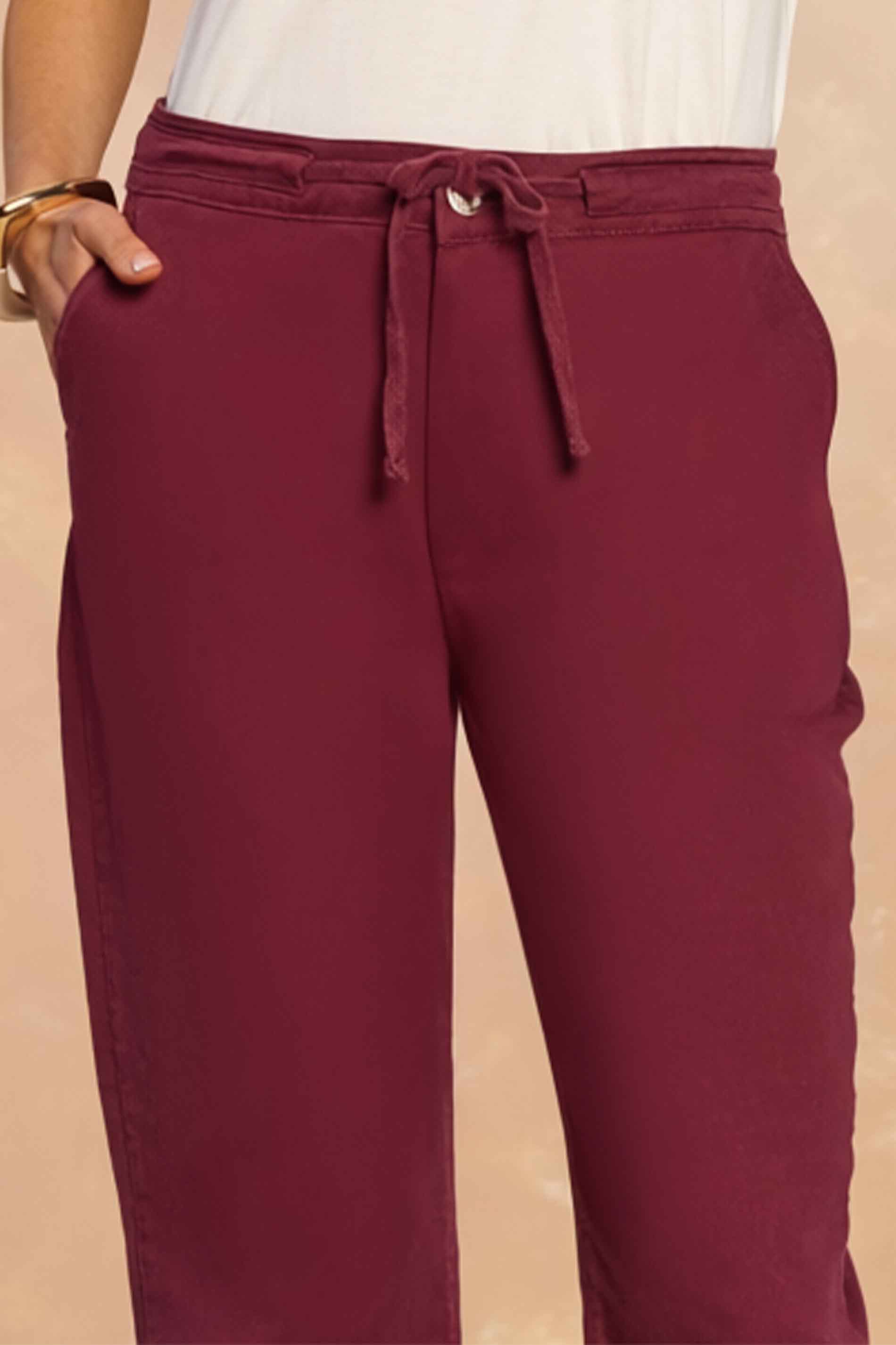 Calça Boyfriend Cozy Winter em Sarja