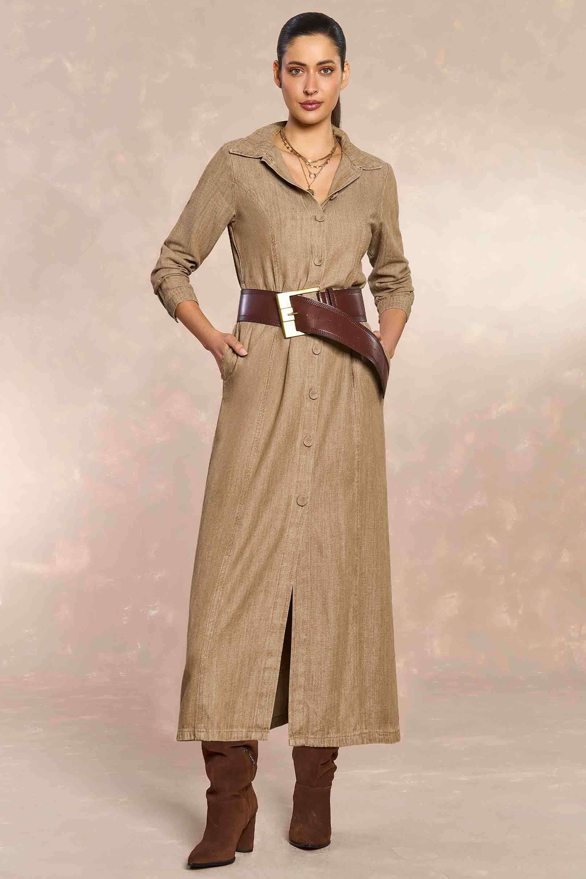 Vestido Longo Jardim Boho em Viscose