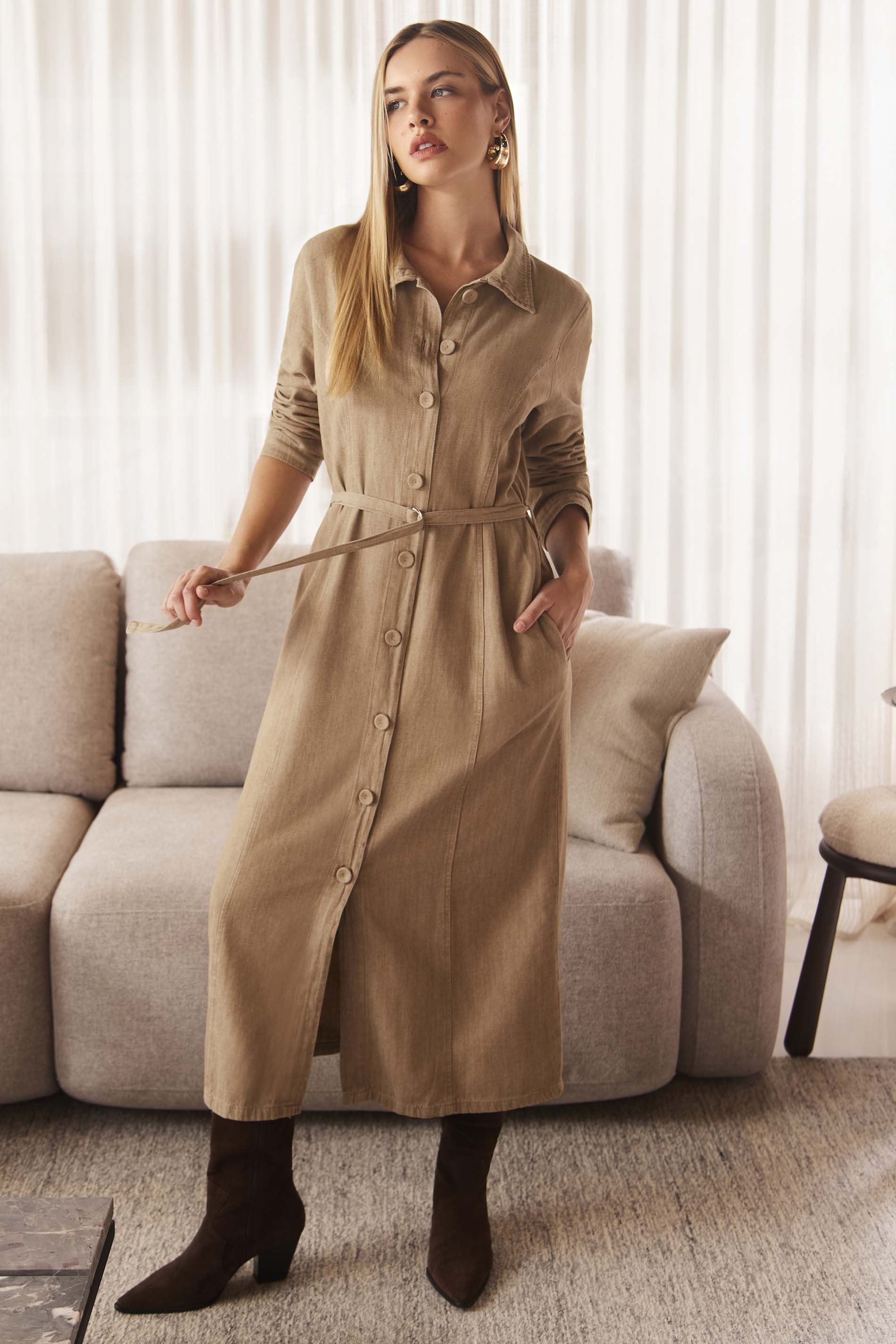 Vestido Longo Jardim Boho em Viscose