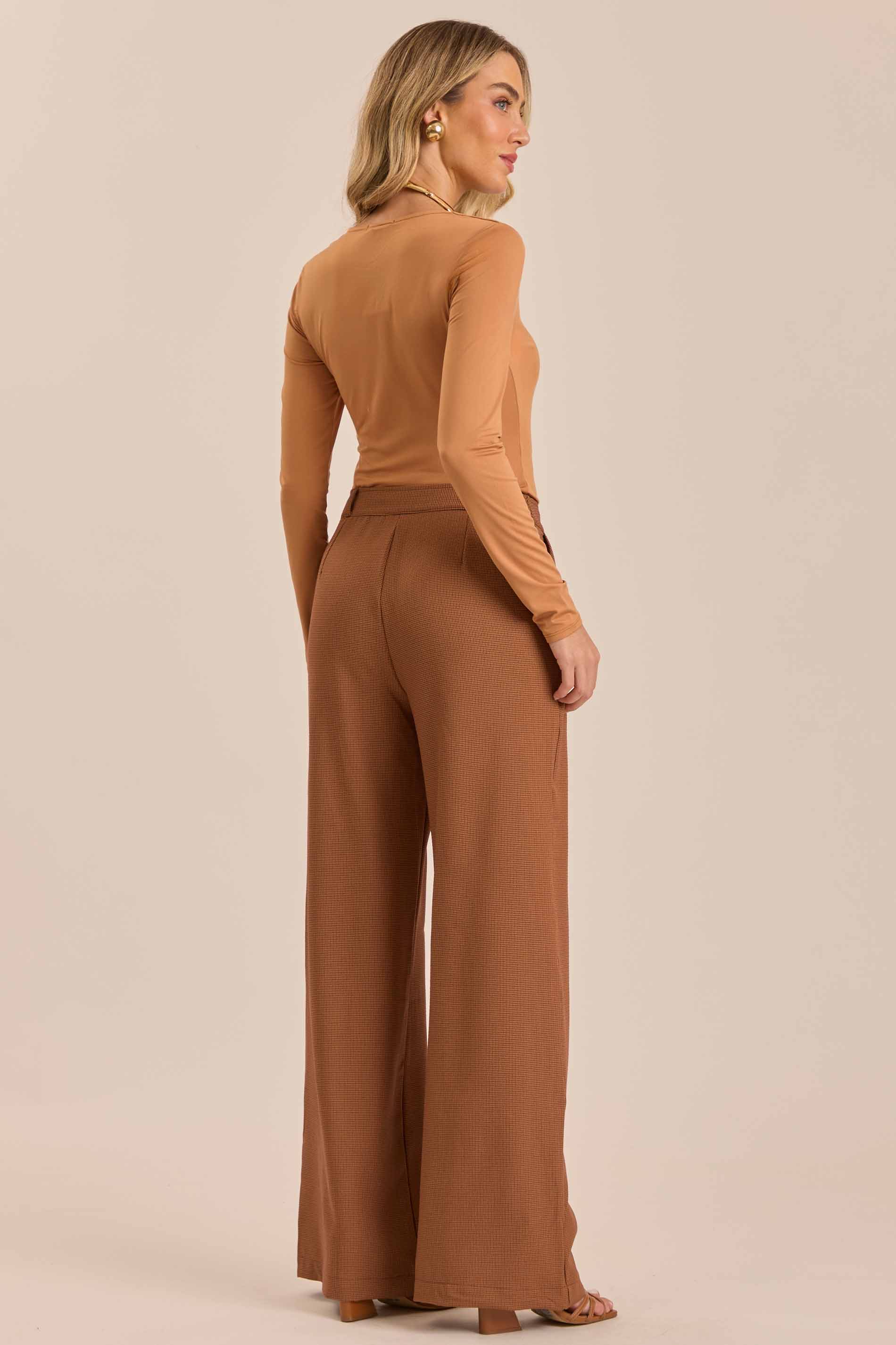 Blusa Manga Longa Ethnic Blur