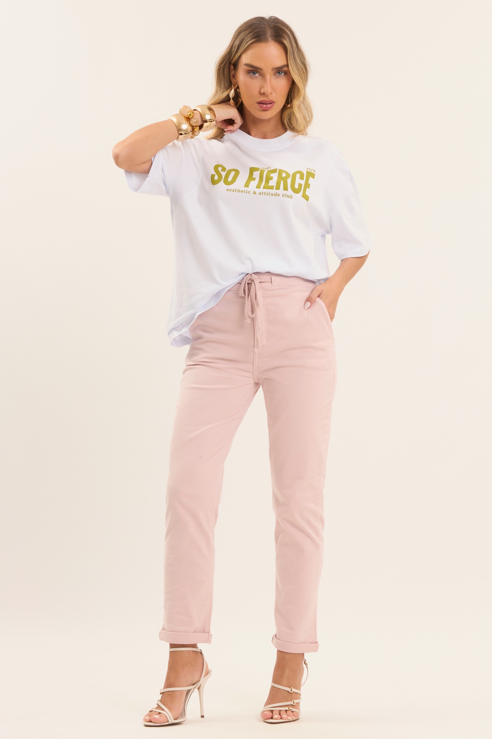 T-Shirt Boho em Meia Malha