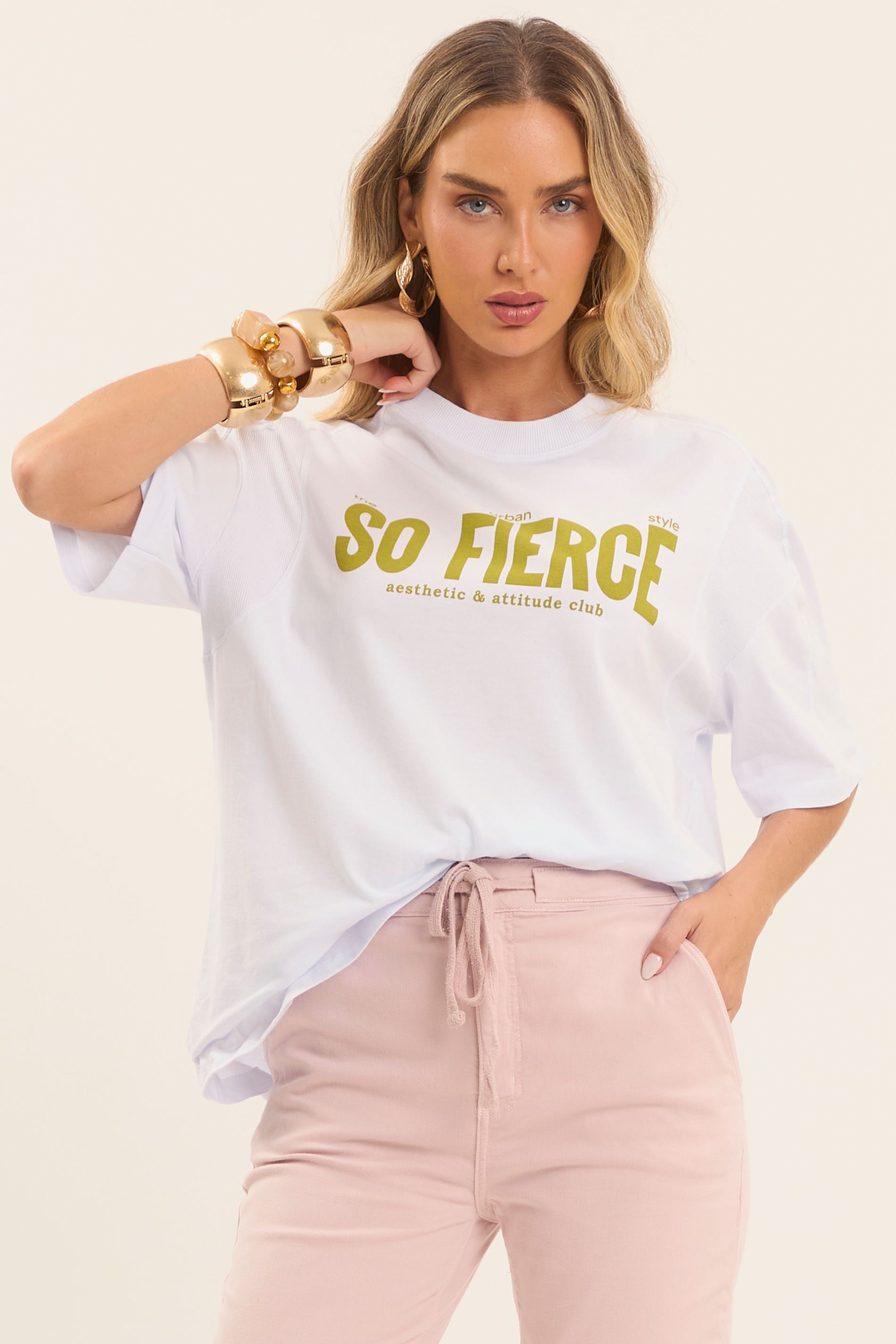 T-Shirt Boho em Meia Malha