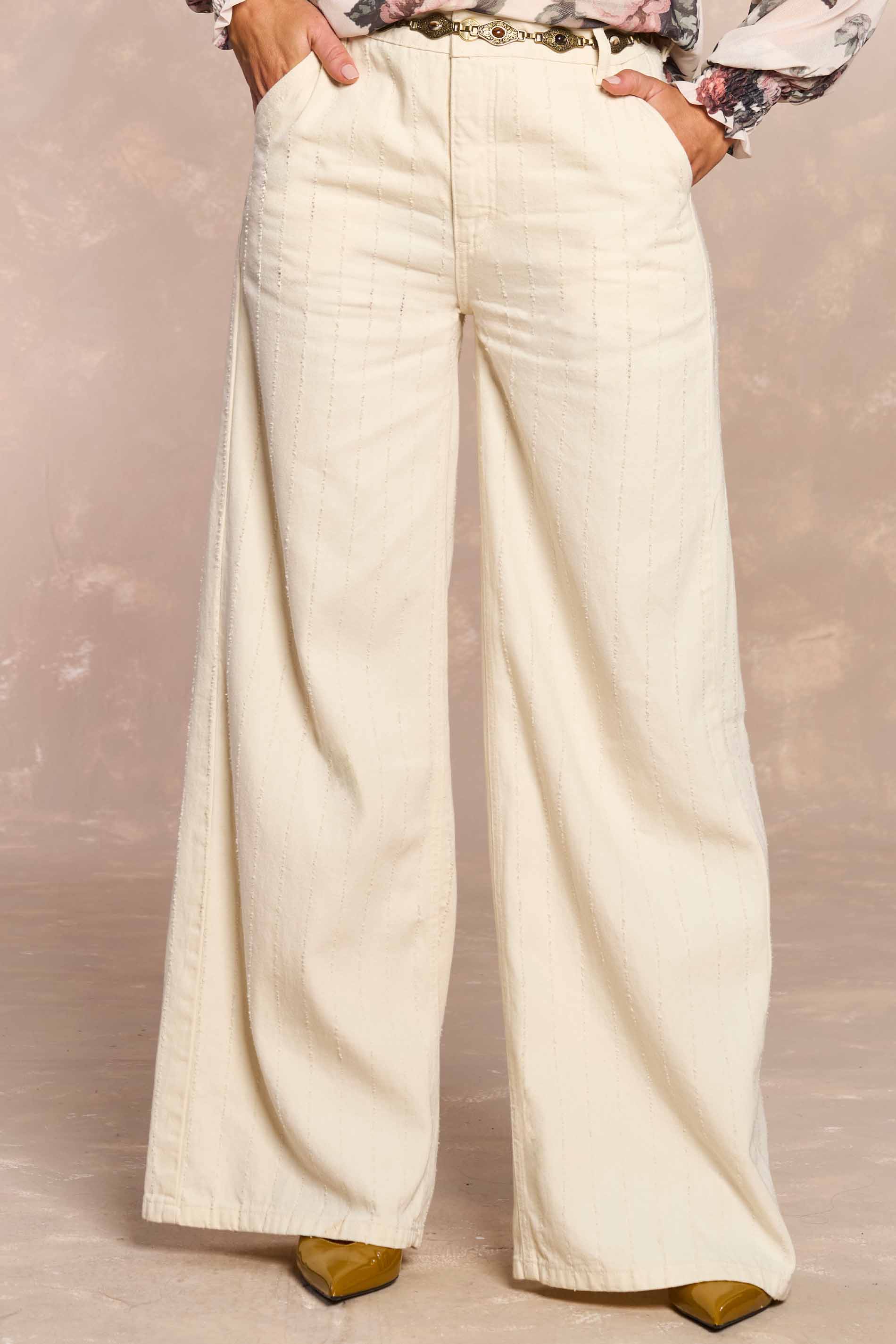 Calça Jardim Decor em Sarja