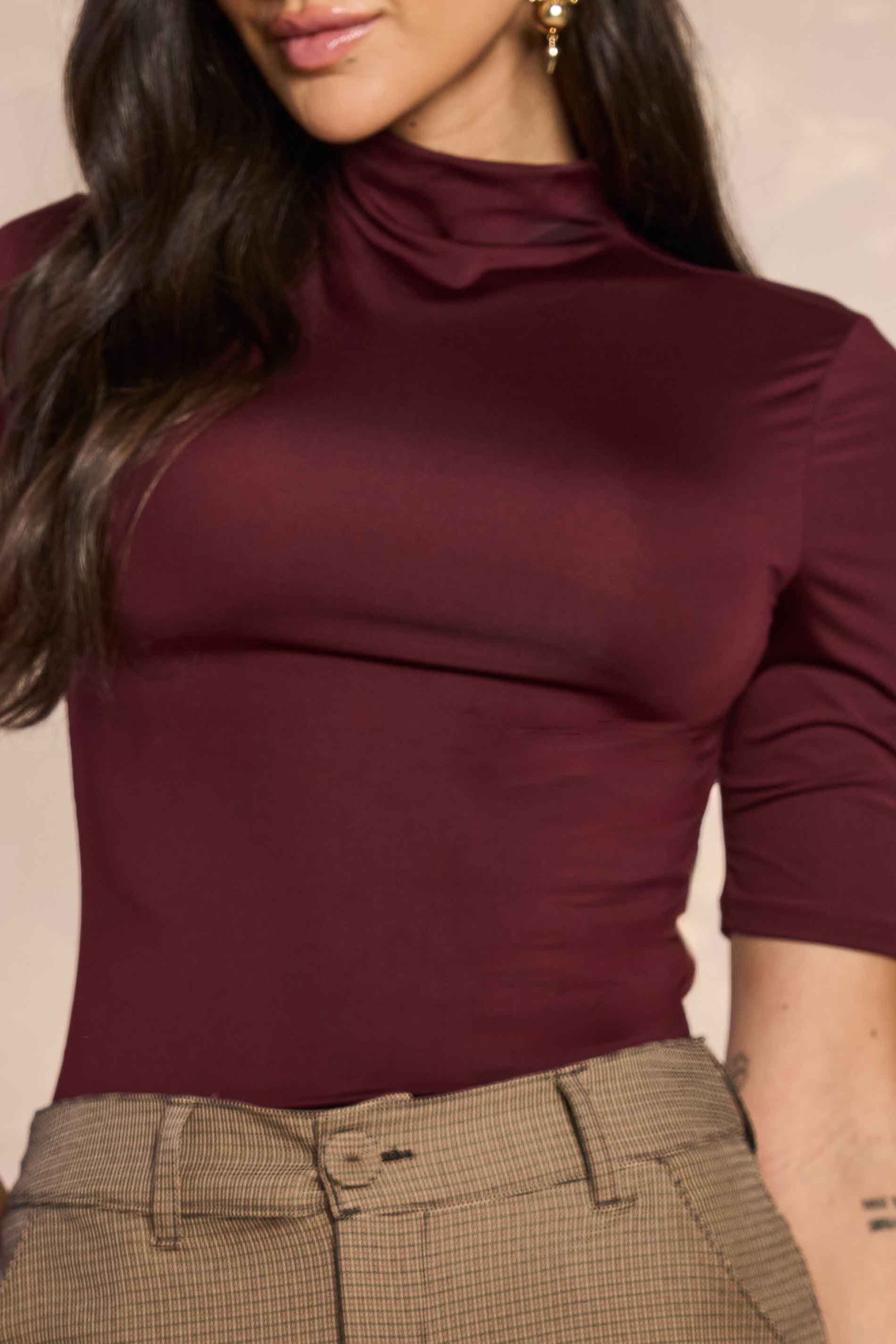 Blusa Cozy Whinter em Malha