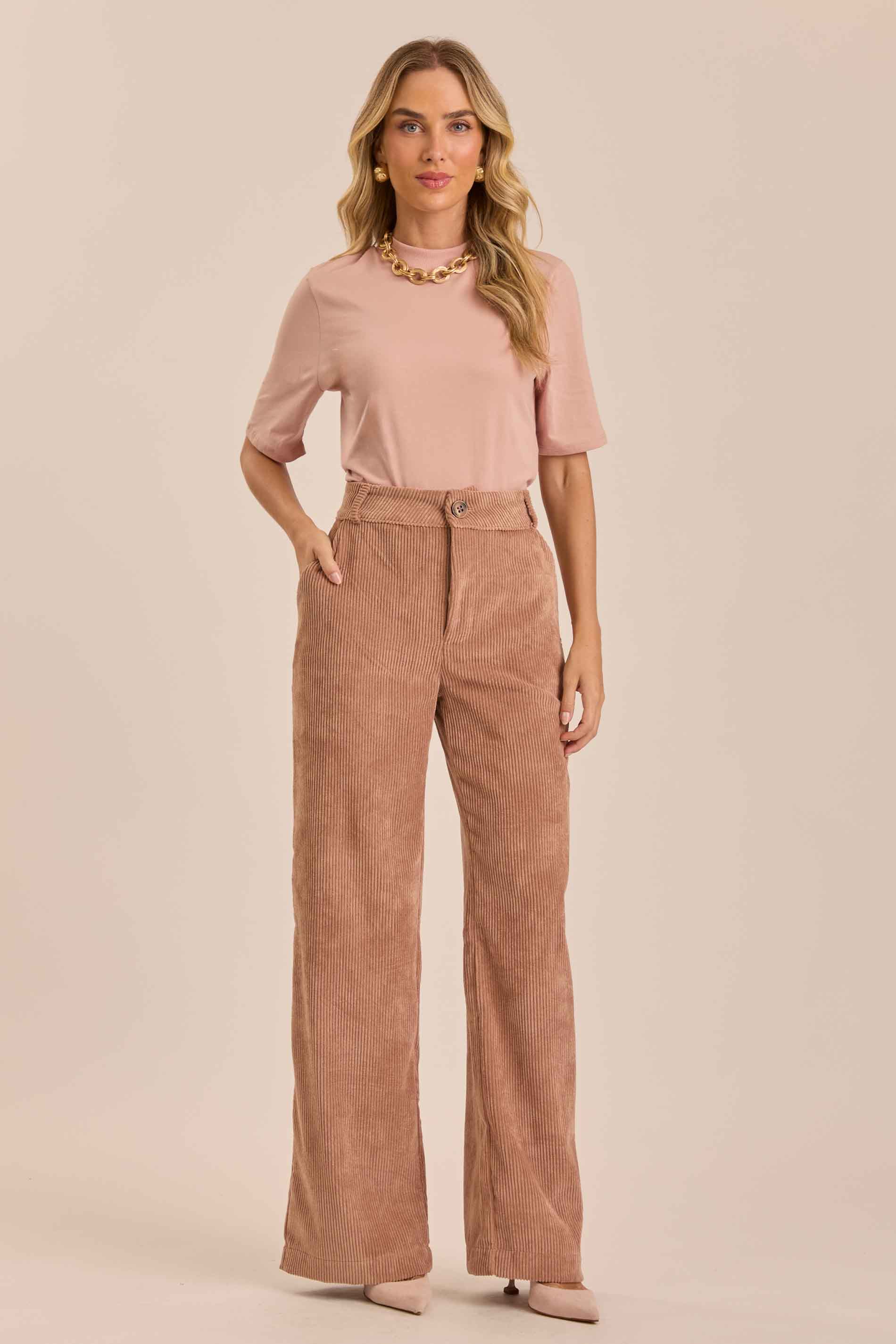 T-shirt Tropical Garden em Malha