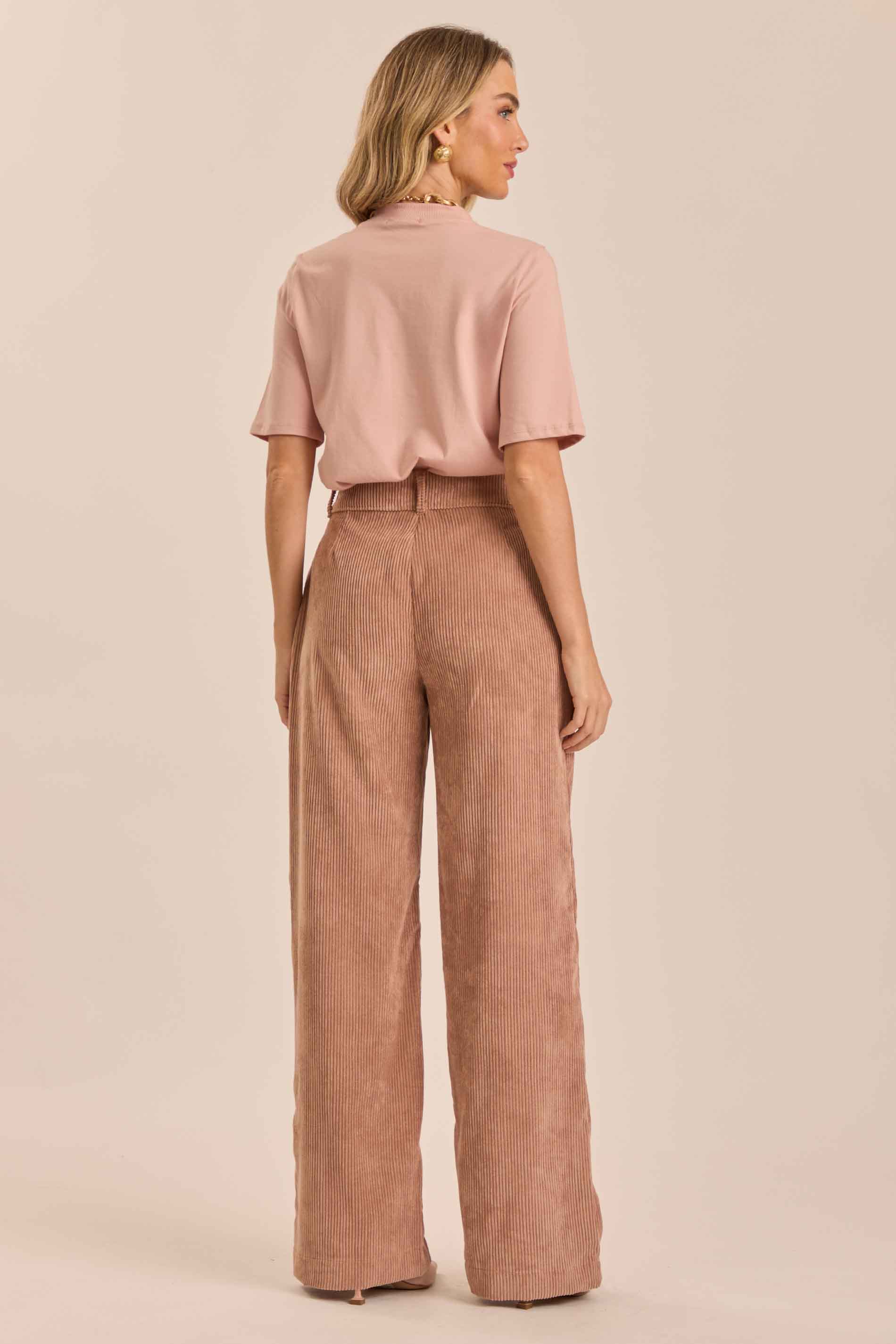 T-shirt Tropical Garden em Malha