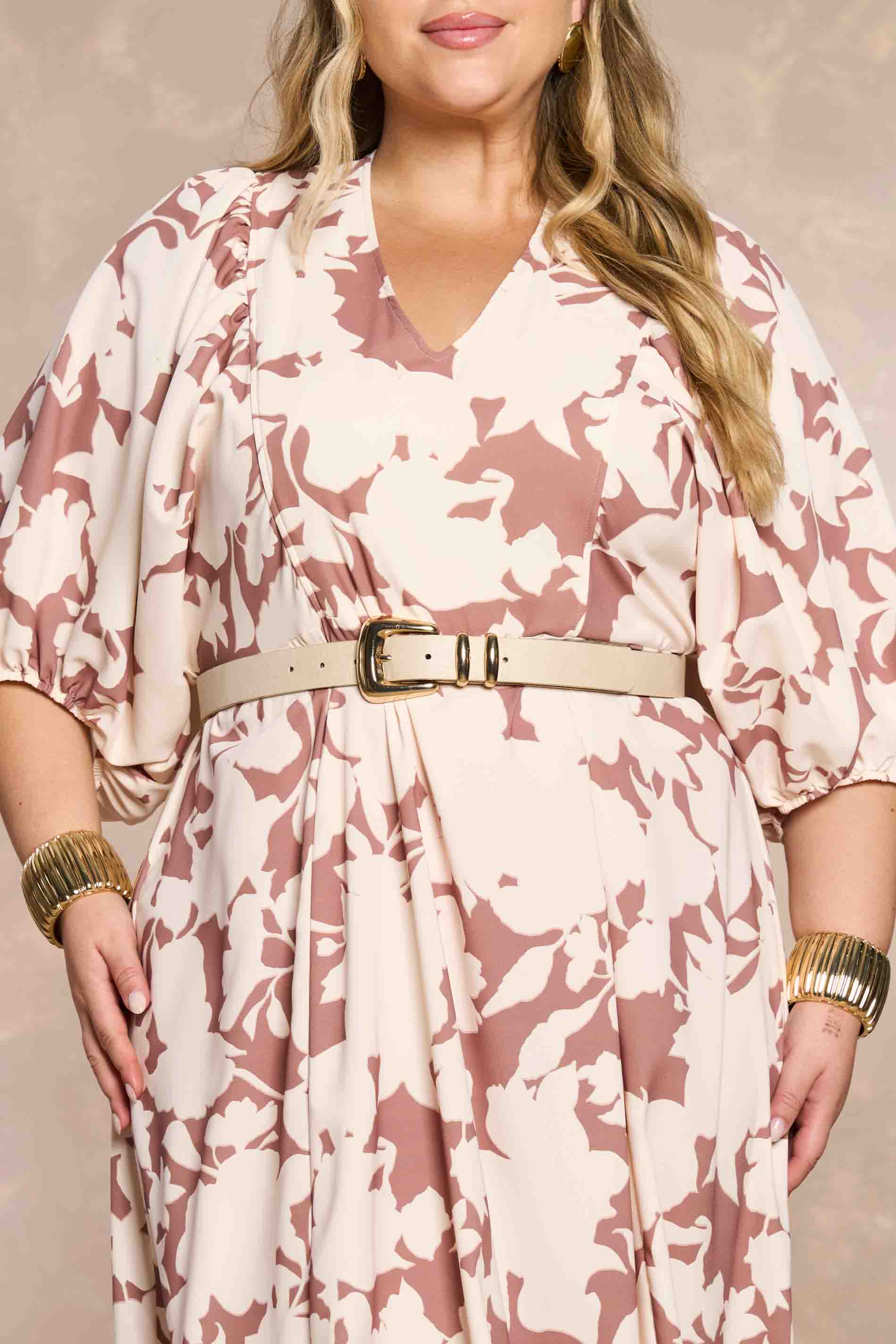 Vestido Longo Soft Garden Estampado