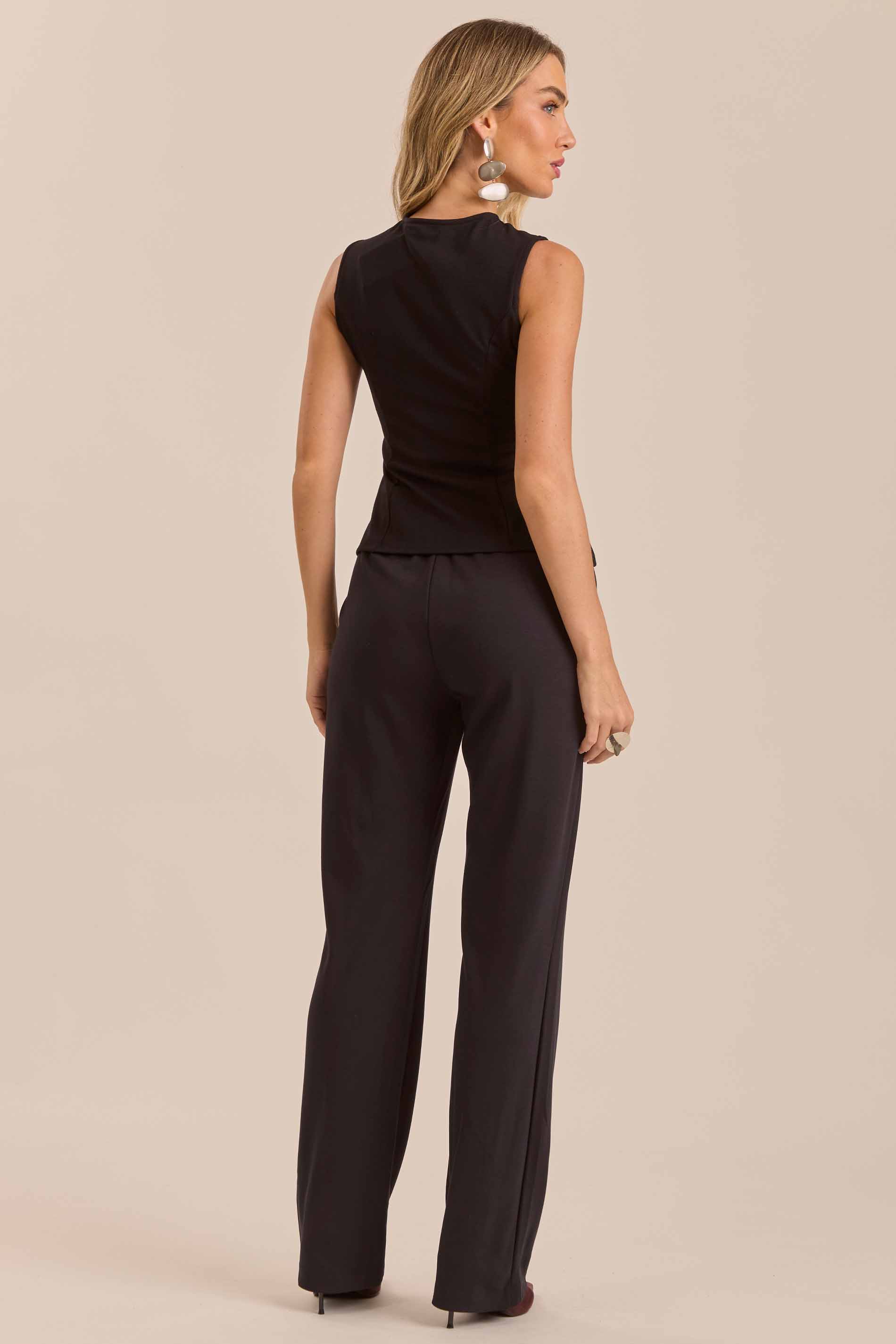 Blusa Retrô Glam em Malha